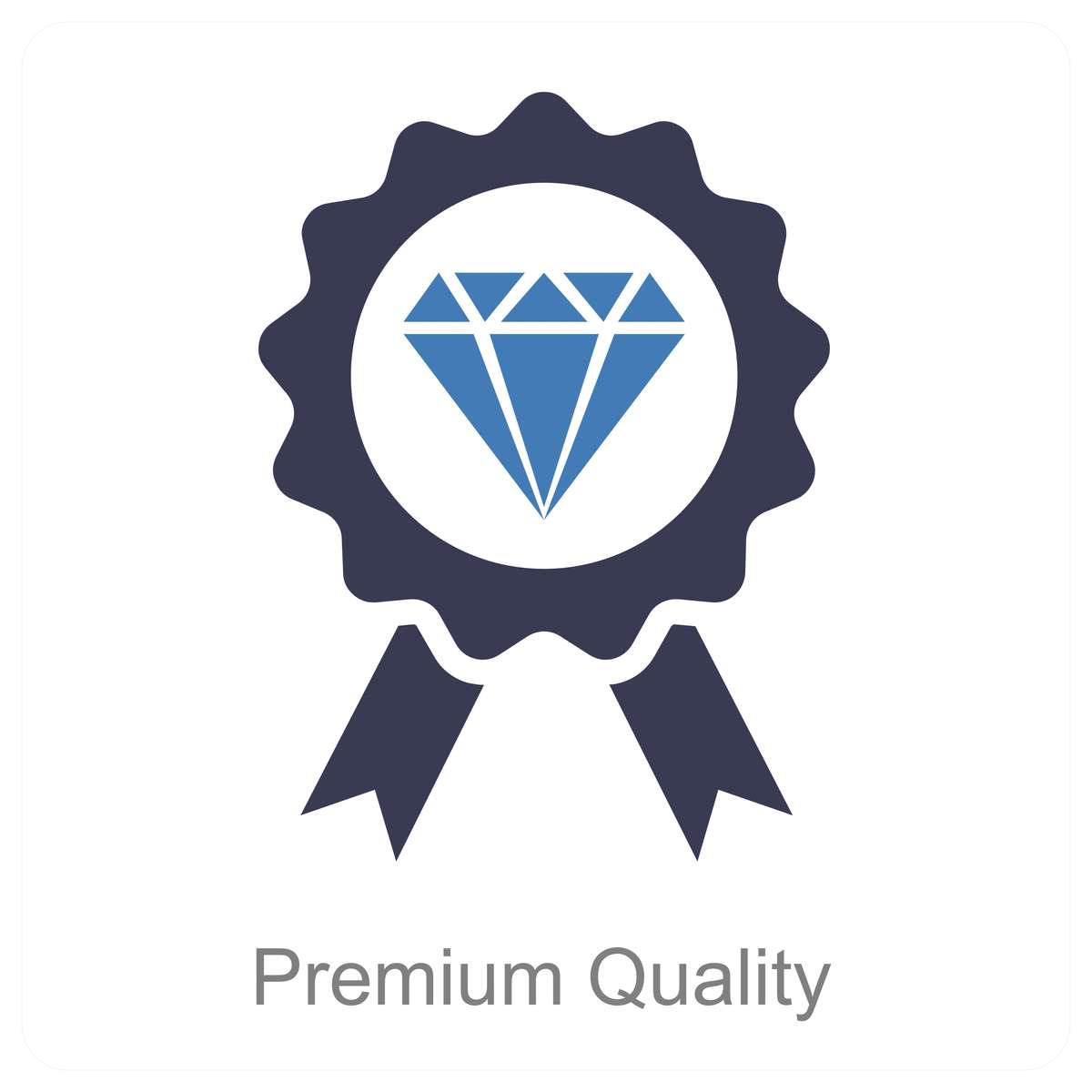 HTML 五边形钻石会员图标代码：带 V 字标识