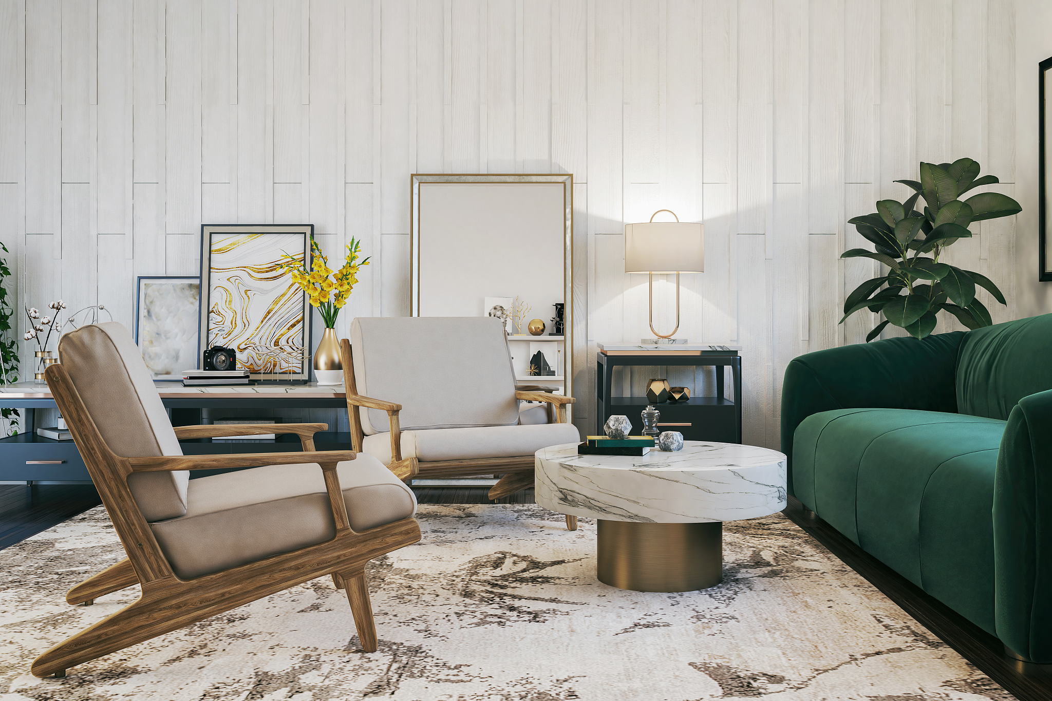 modern living room interior design
