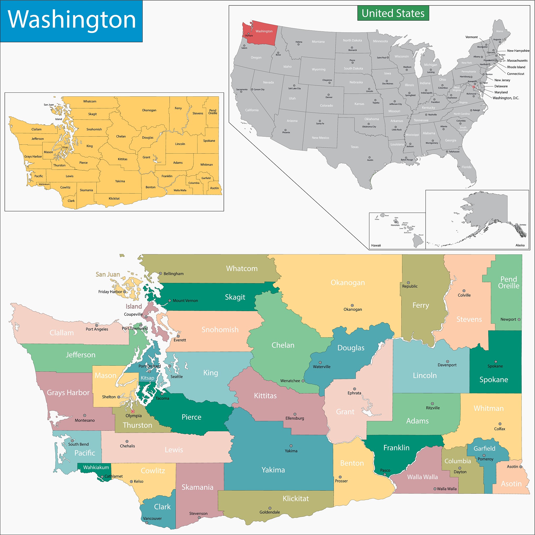 美国城乡地域划分的基本单元是什么？