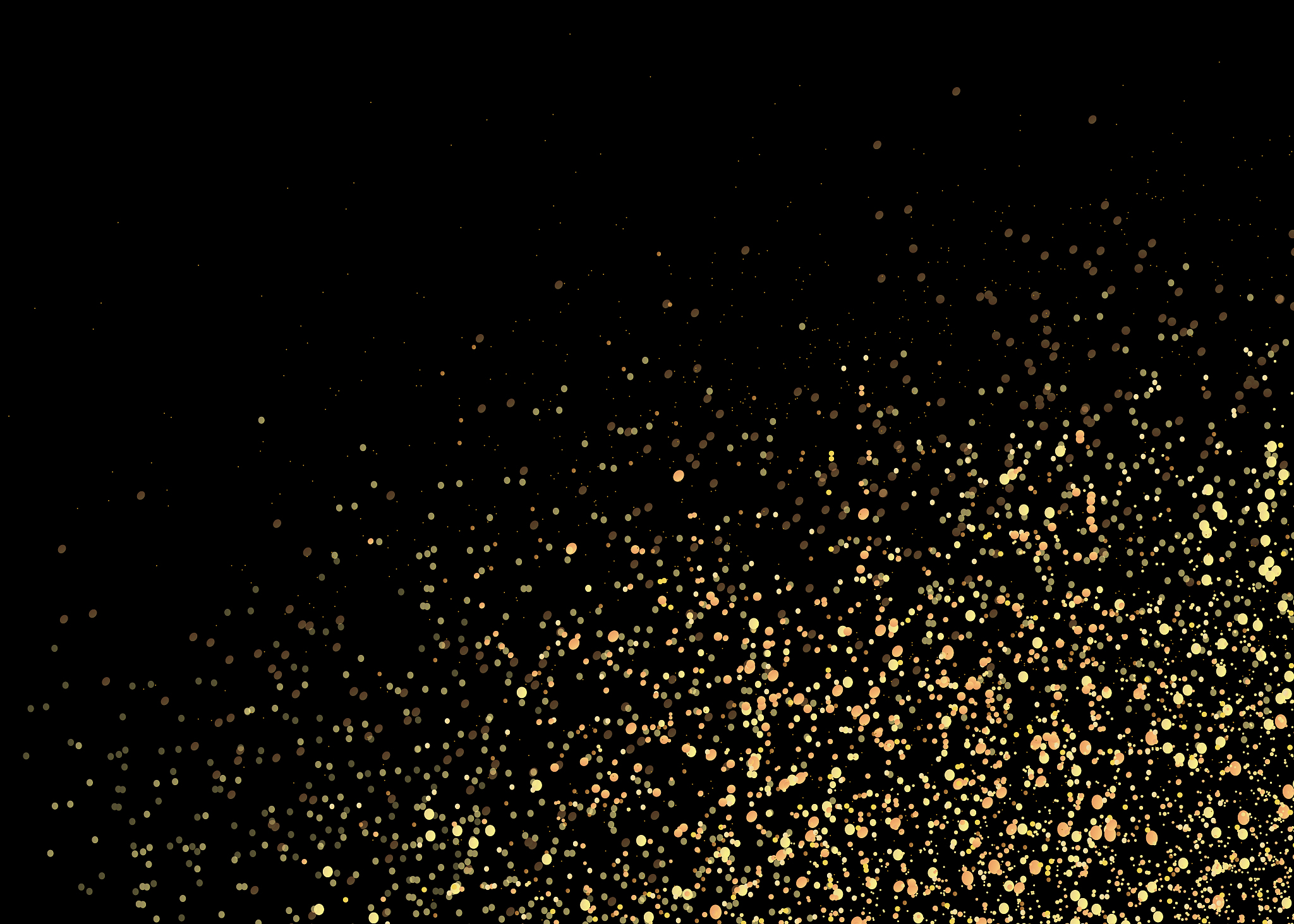 beautiful yellow dust.