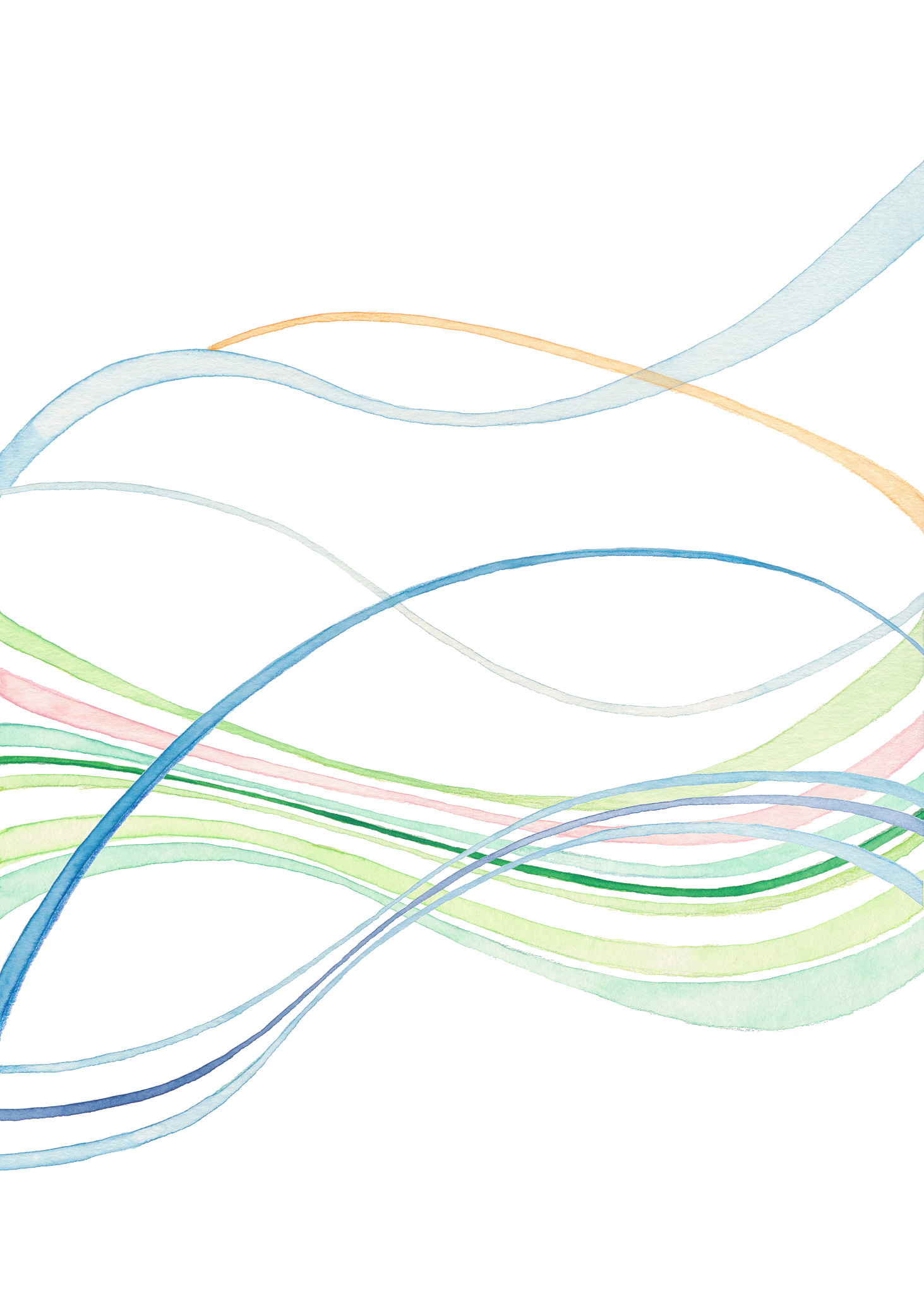 abstract, wavy lines