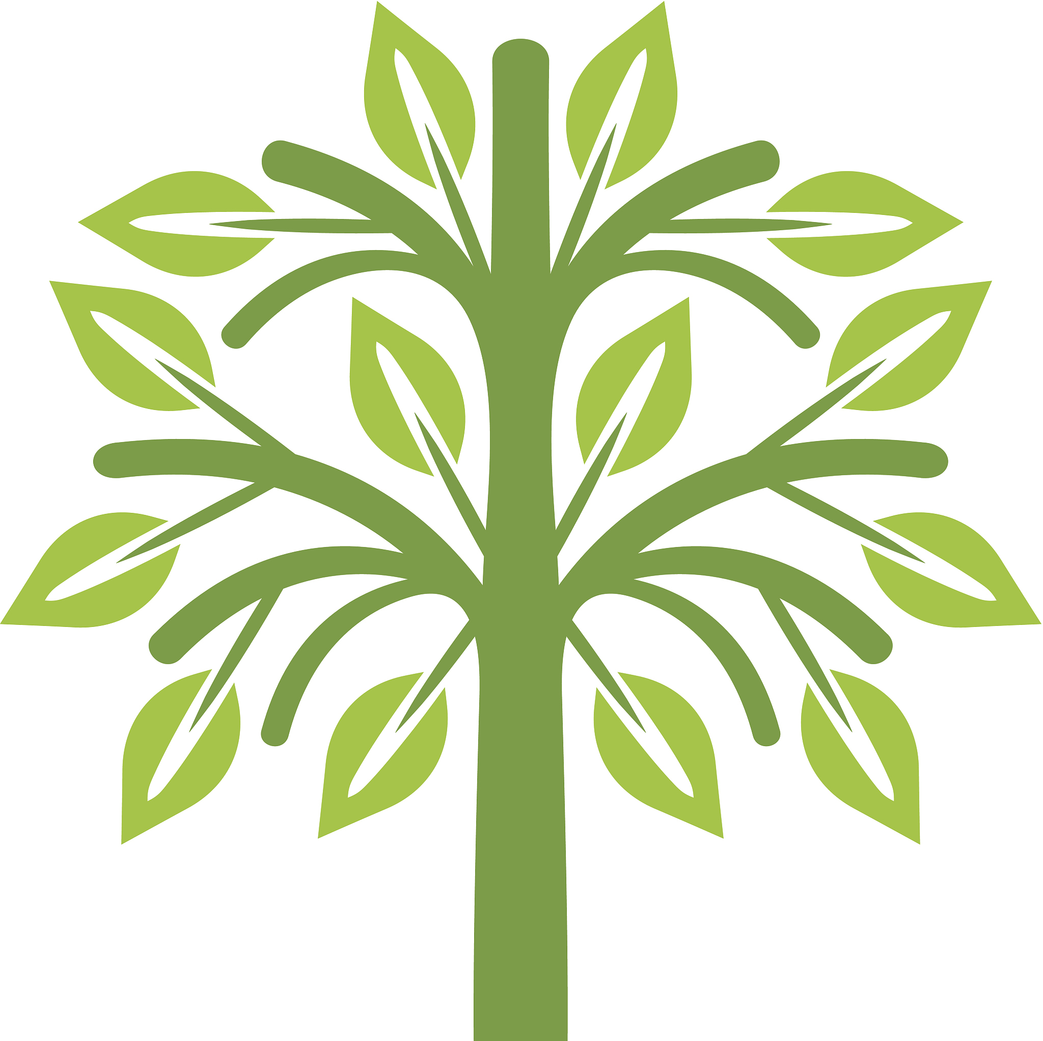 green tree
