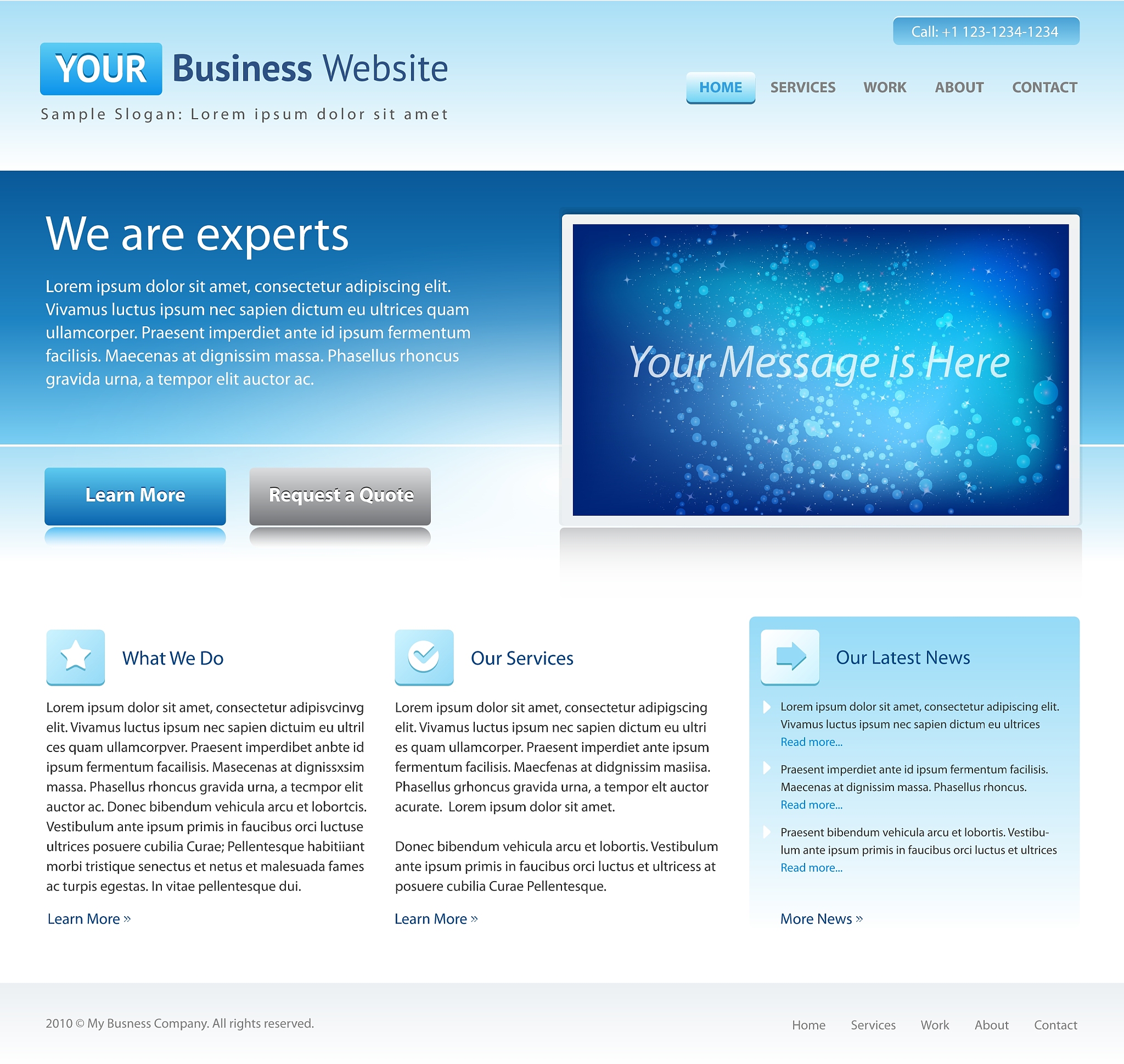 business website