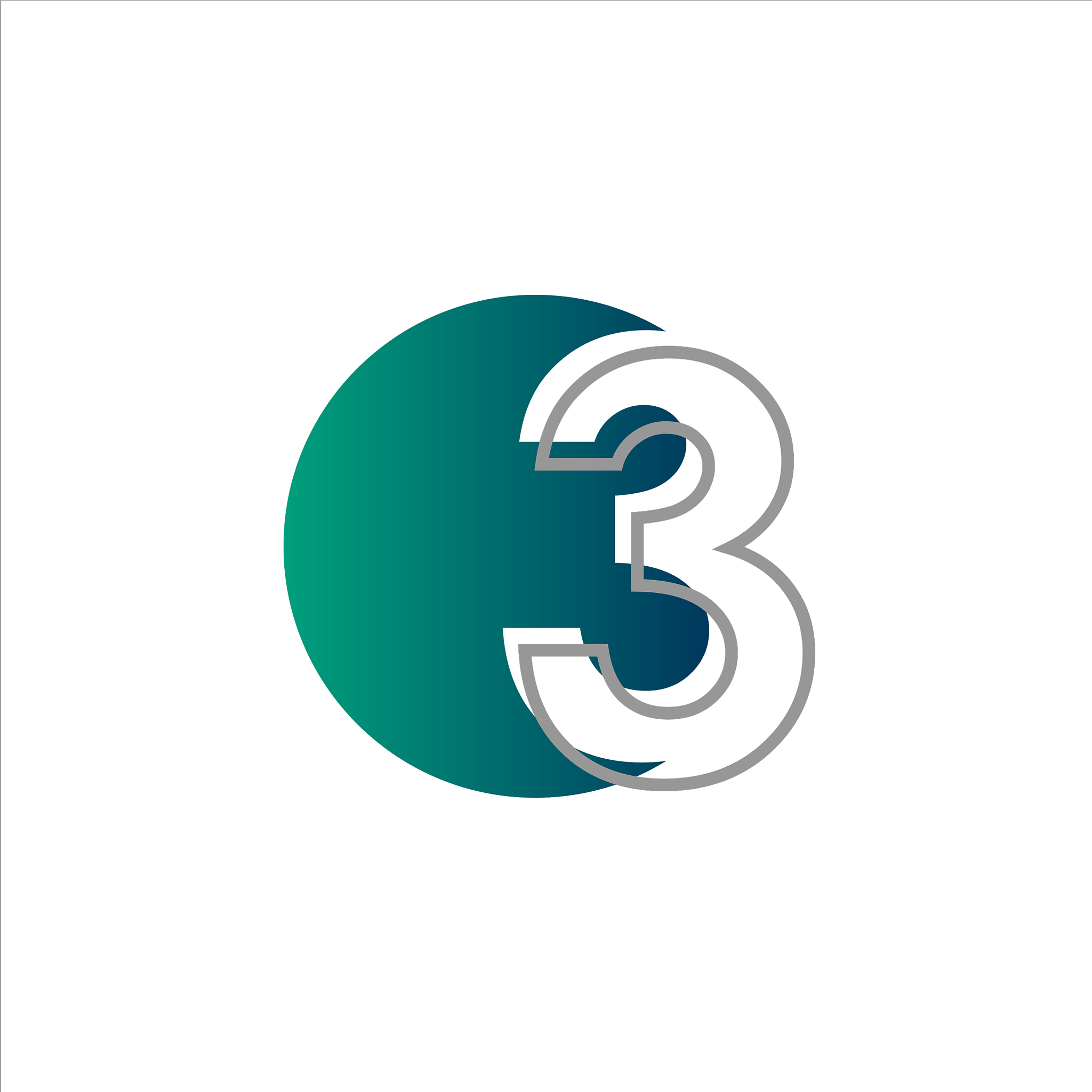 3 years anniversary celebration template design