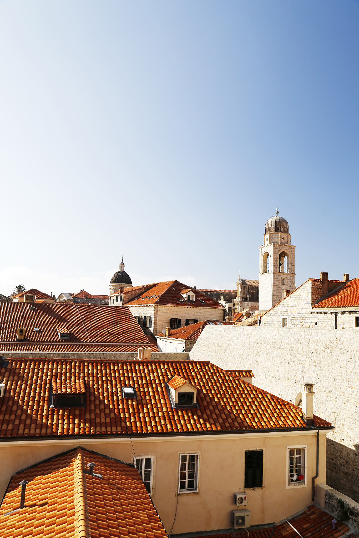 rooftops of dubrovnik, croatia