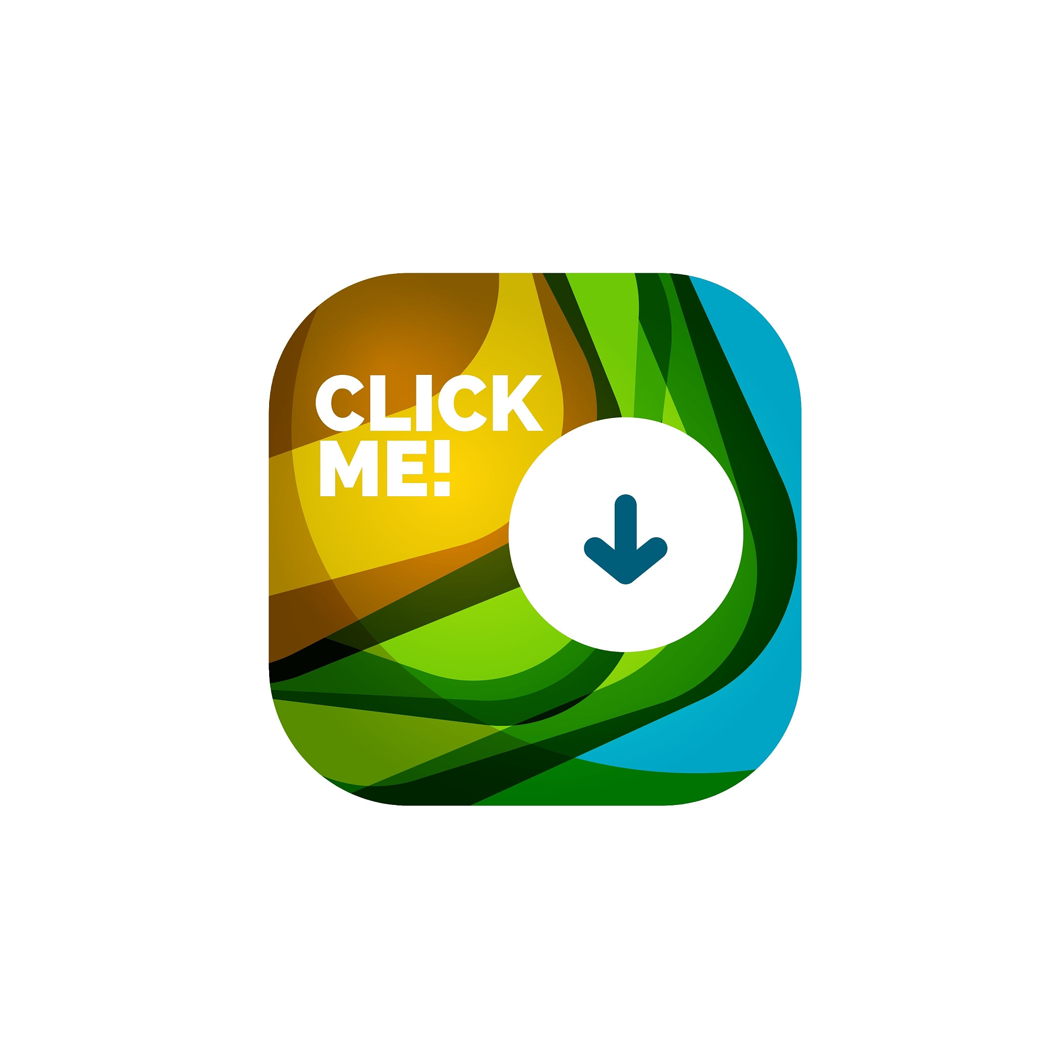 abstract square button template