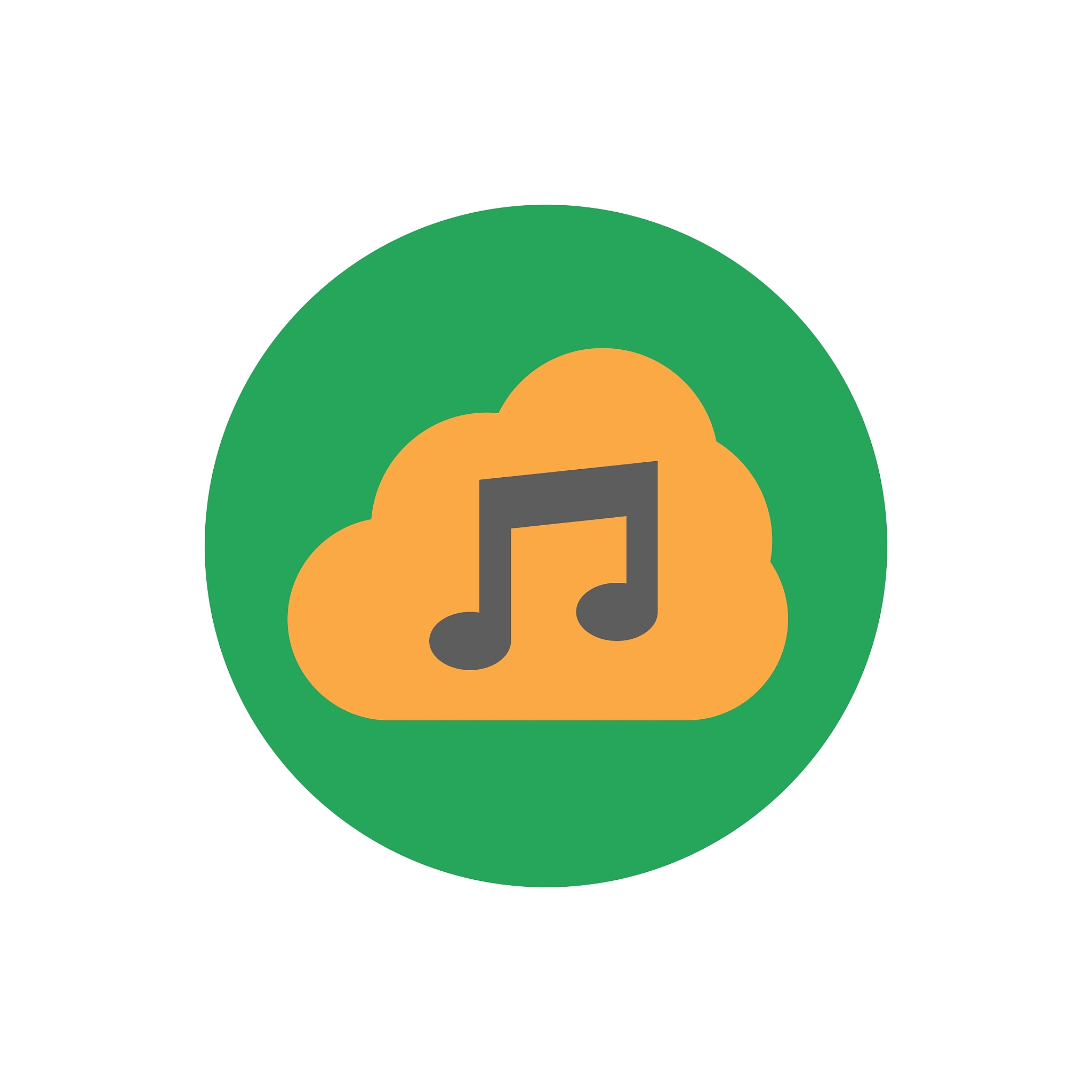 music storage icon