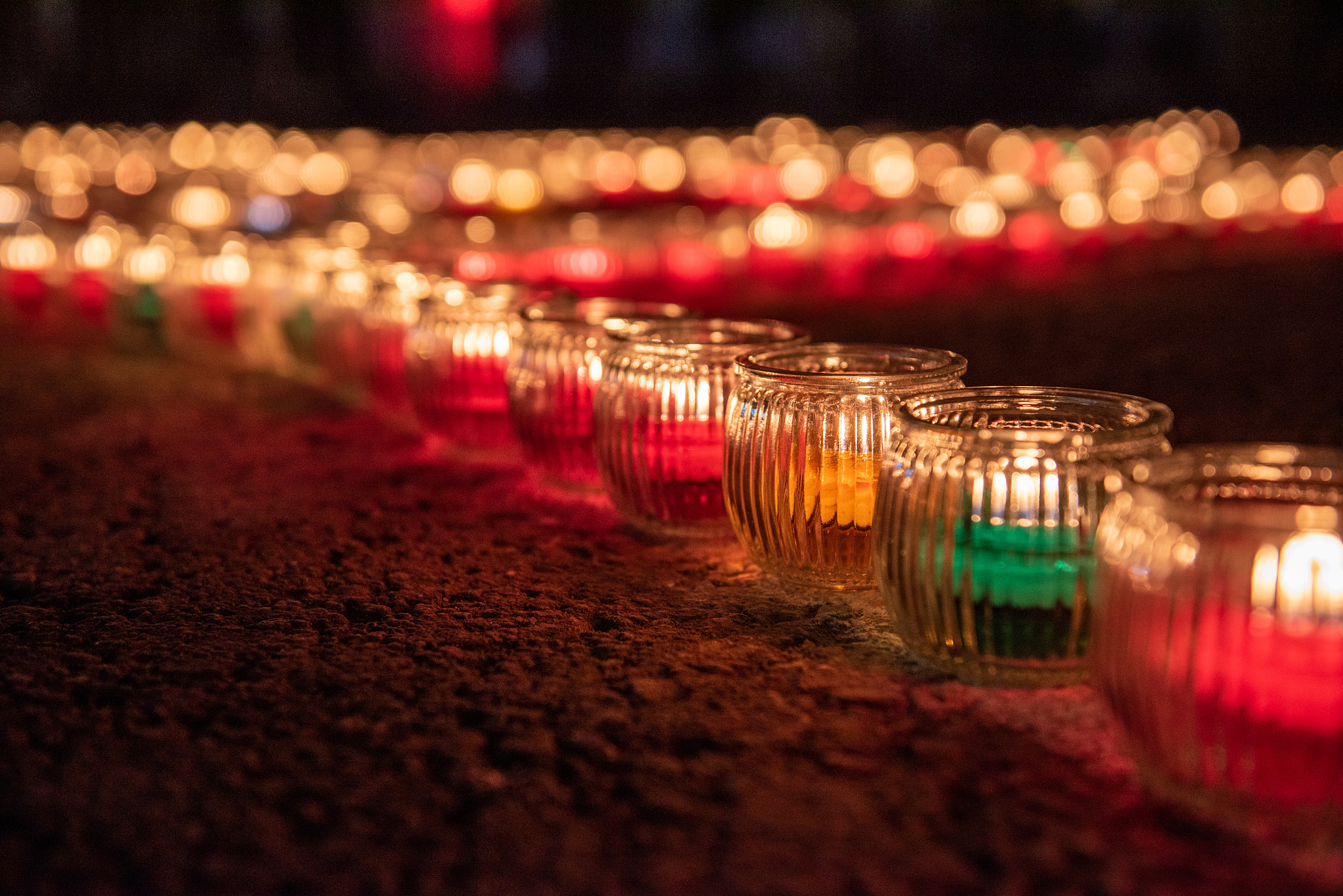 festival of lights in lyon "fête des lumières" december 2019 i