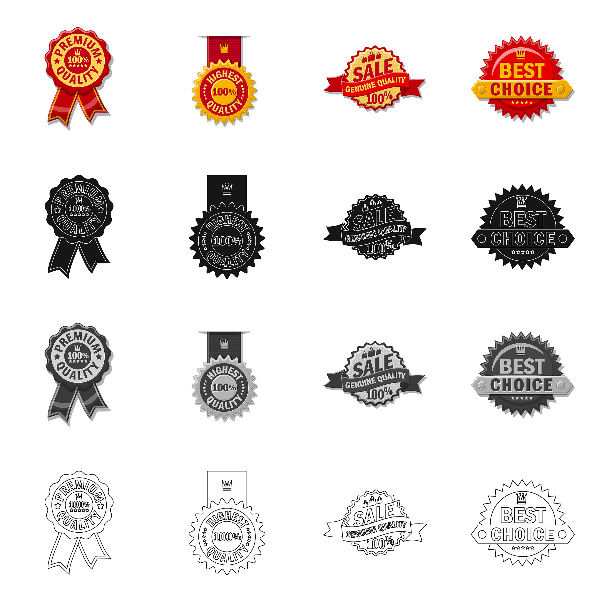 emblem and badge icon