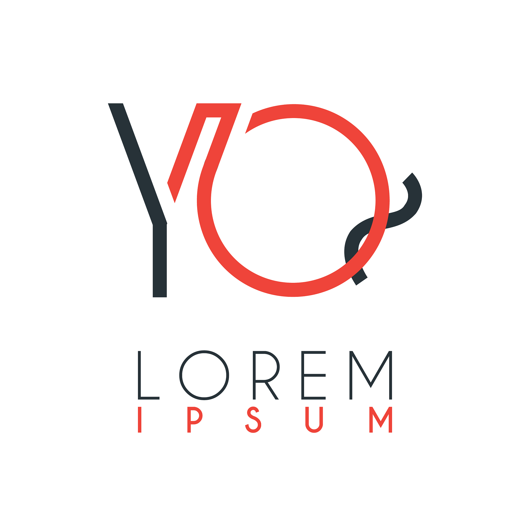 the logo between letter y and letter q or yq