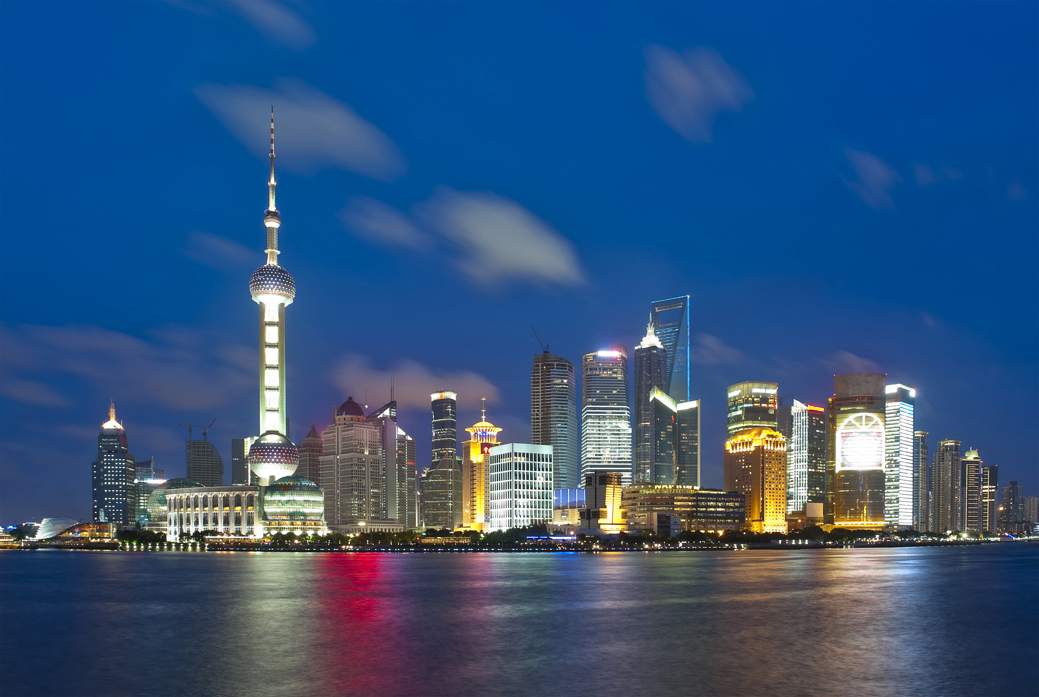 shanghai at night