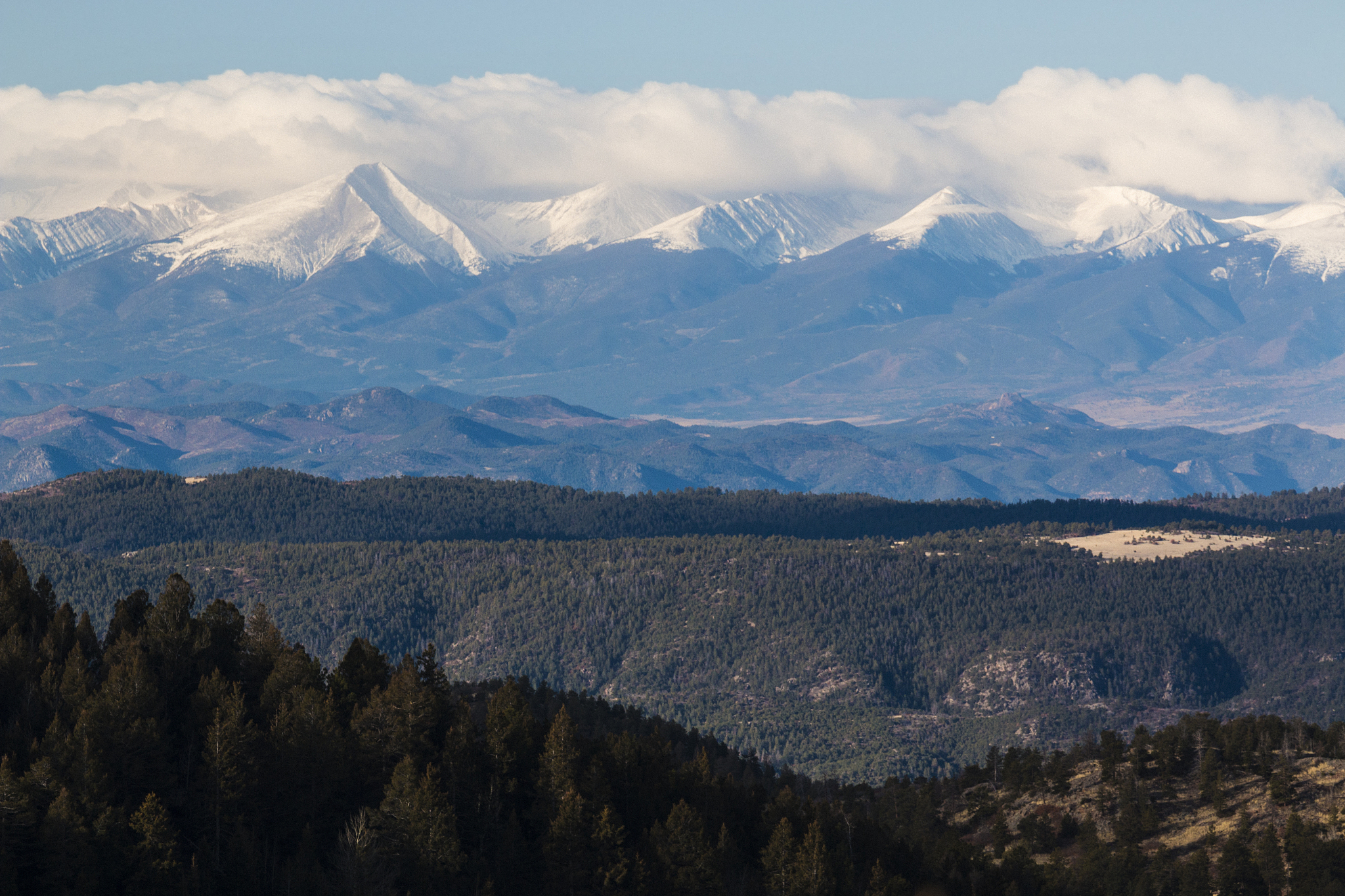 mountain morning sangre