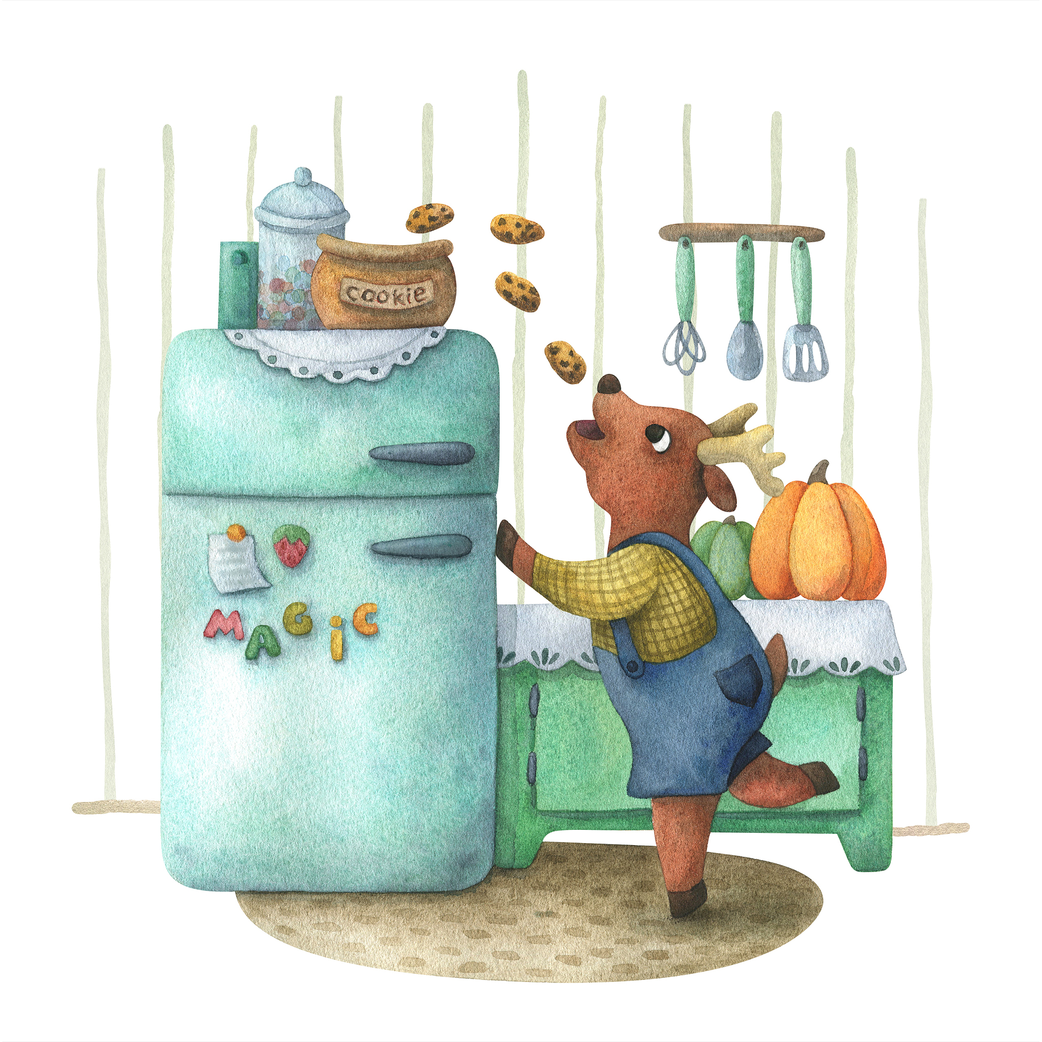 write a story about Mr bears shop