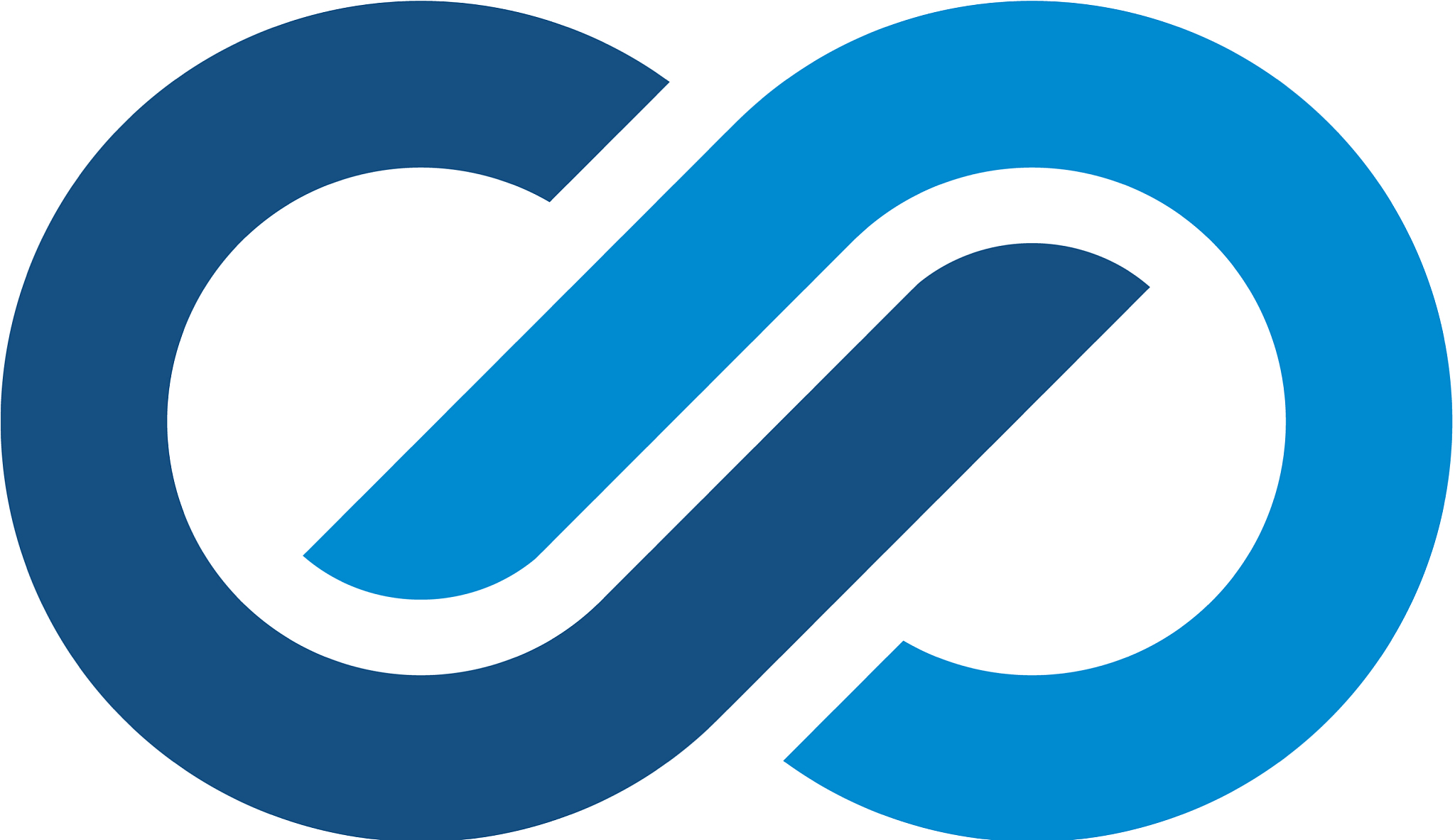 blue <strong>i</strong>nfinity logo template