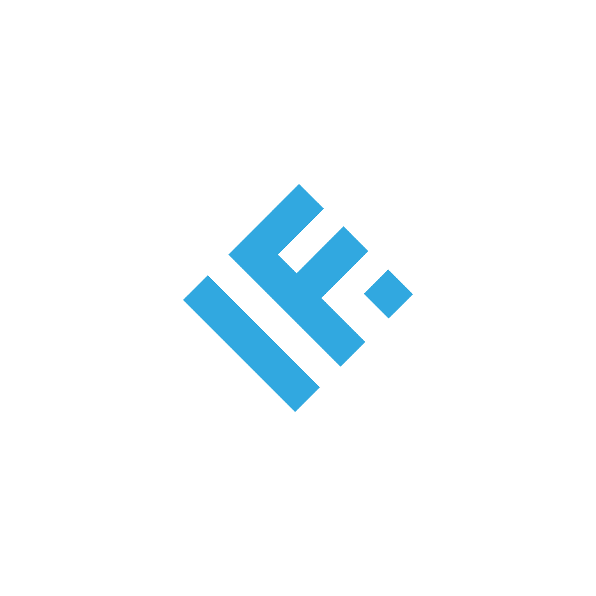 initial letter lf or fl logo design template
