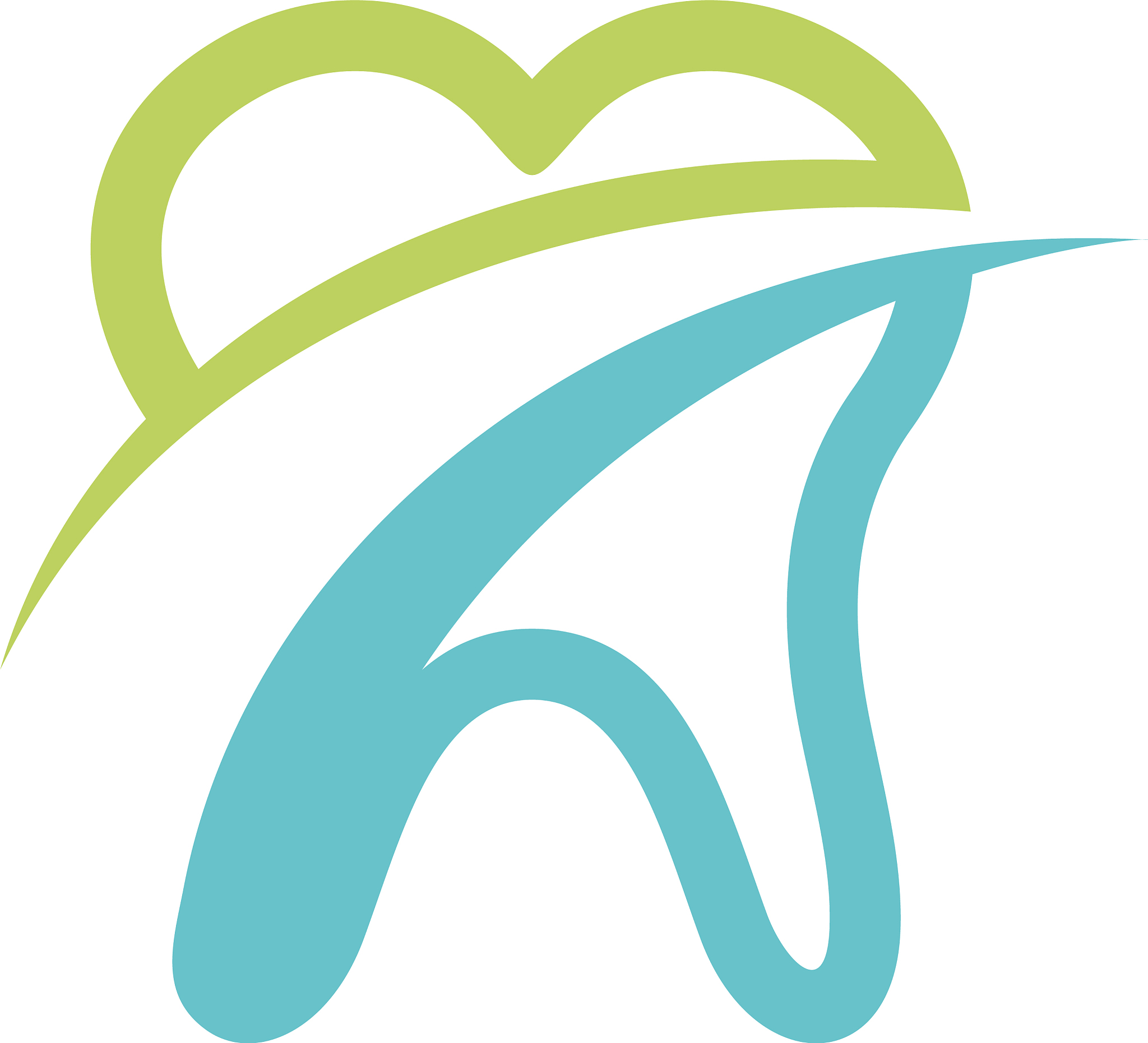 tooth dental care logo template