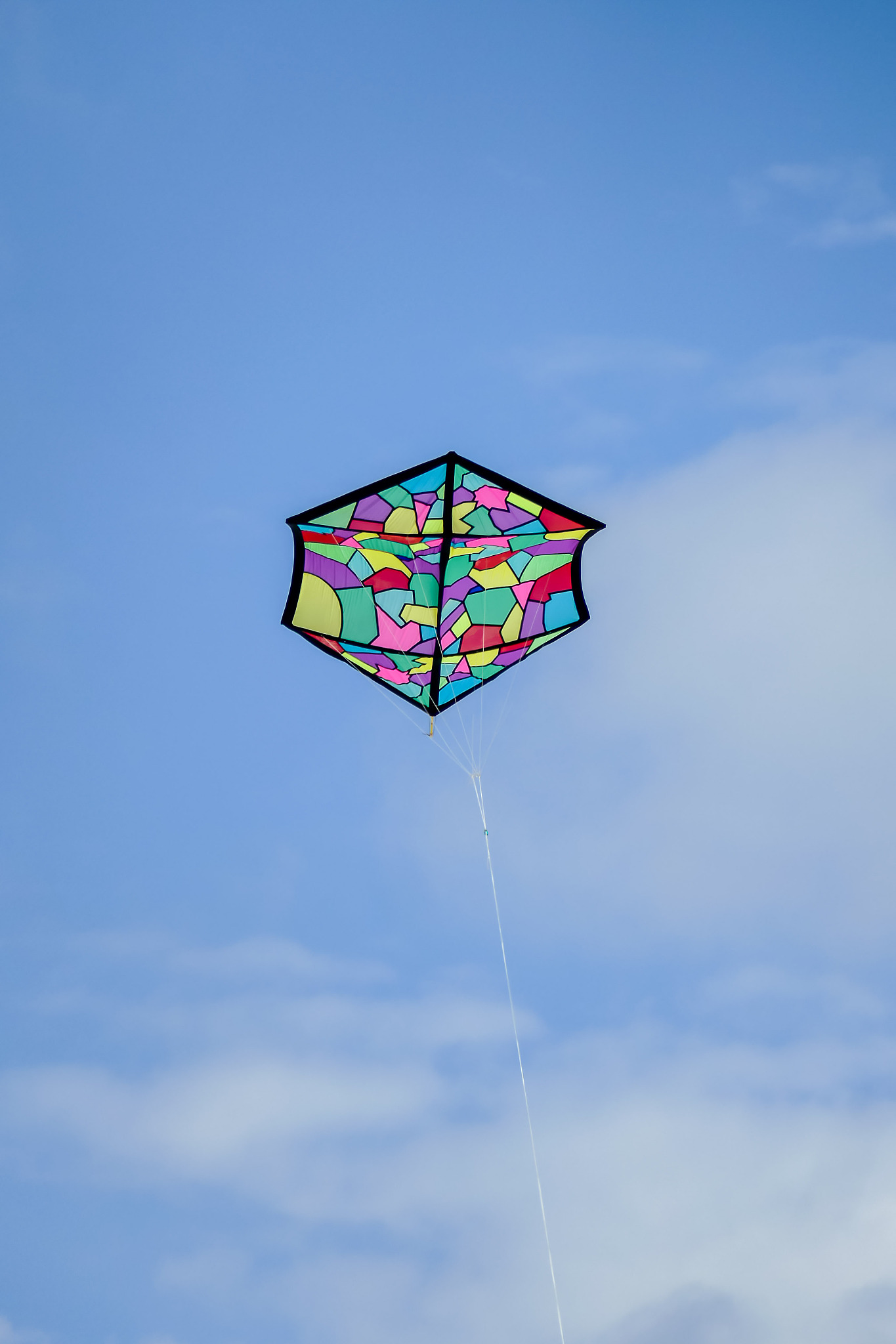kite in the sky, in sweden scandinavia north europe