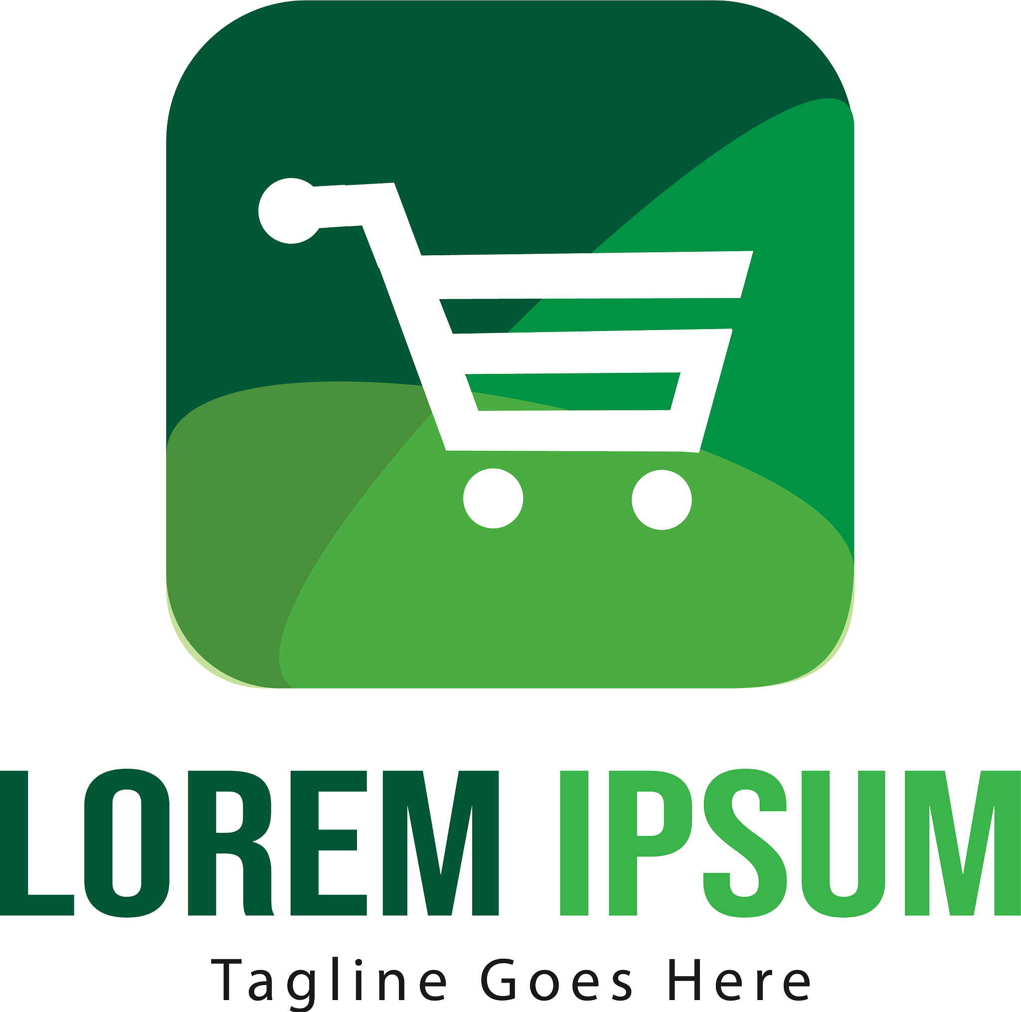 shopping logo template design shopping logo with