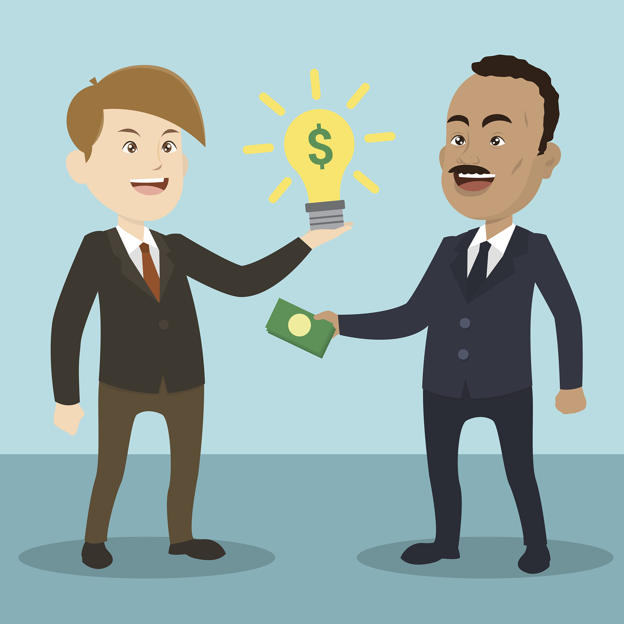 businessman mutual agreement