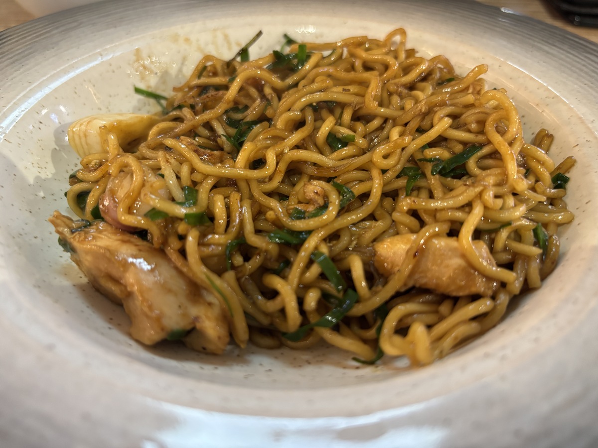 街边炒面为什么那么香，