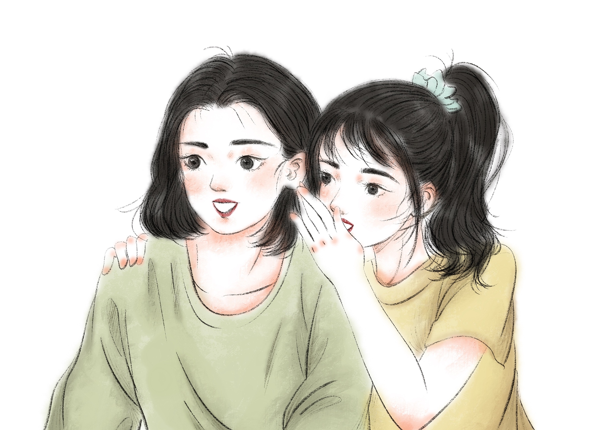 女孩子说累了？如何找话题聊天？