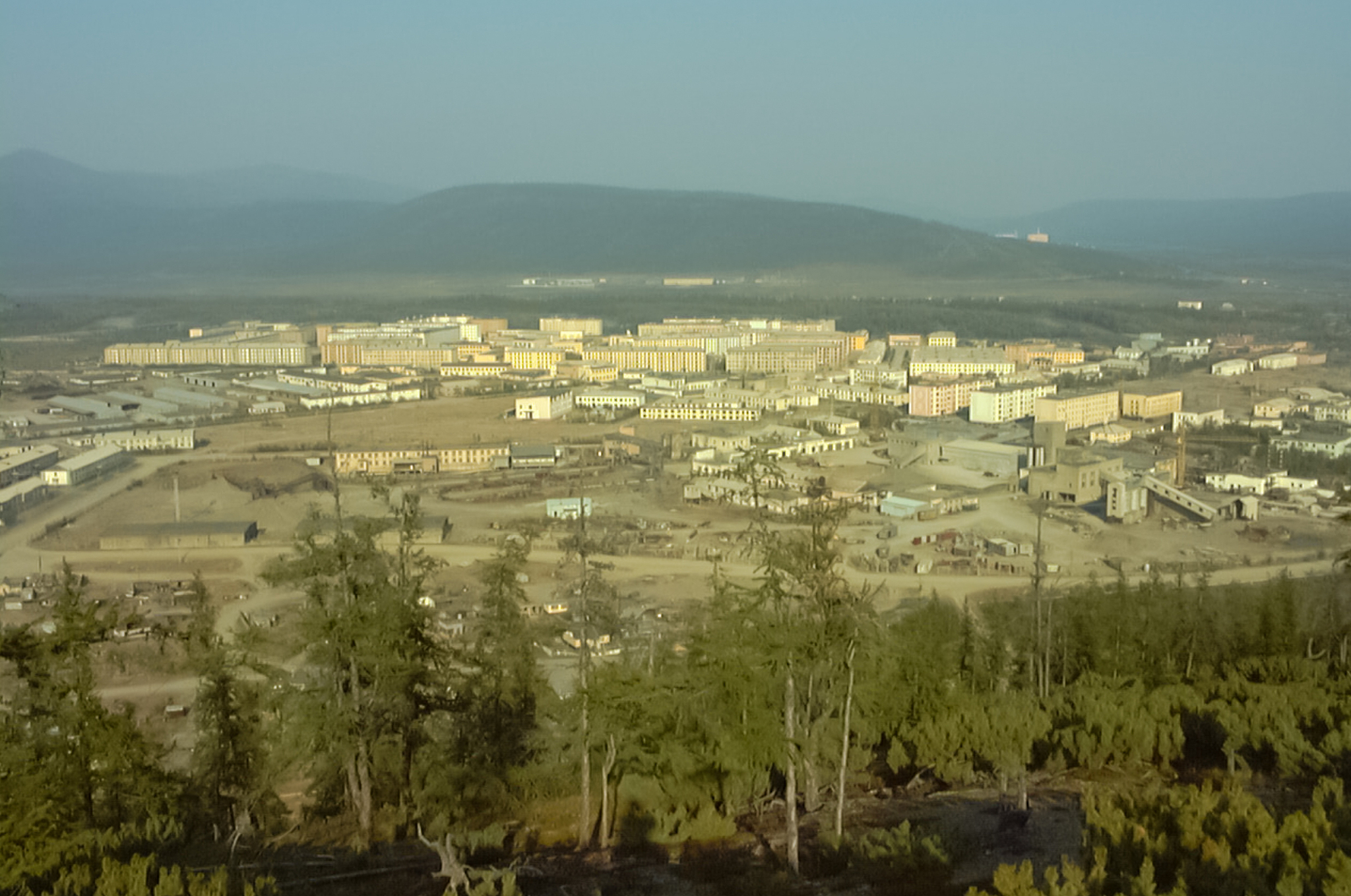 city of bilibino in chukotka, russia