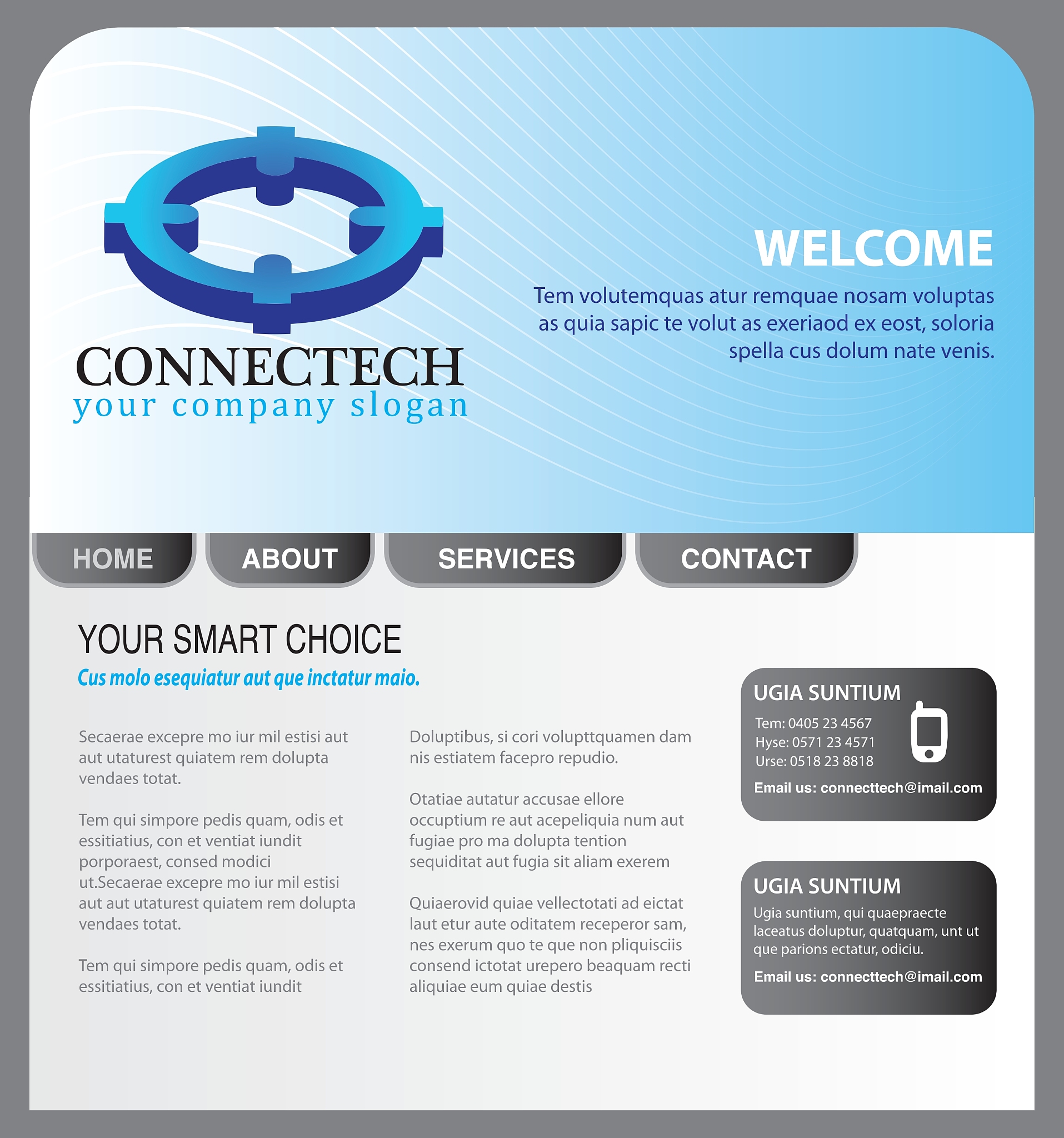website template