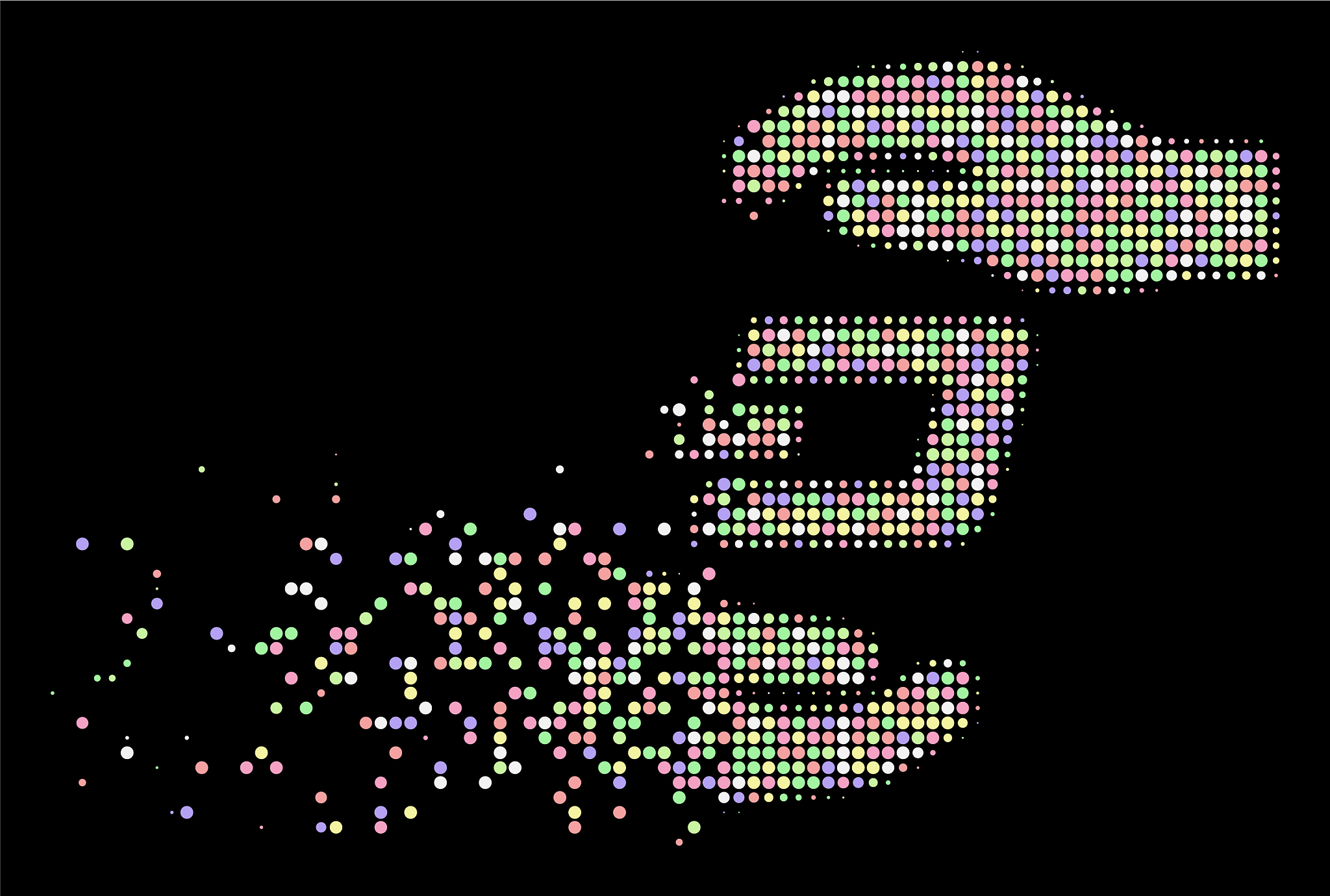python 把图片中非黑色像素全部换成白色像素