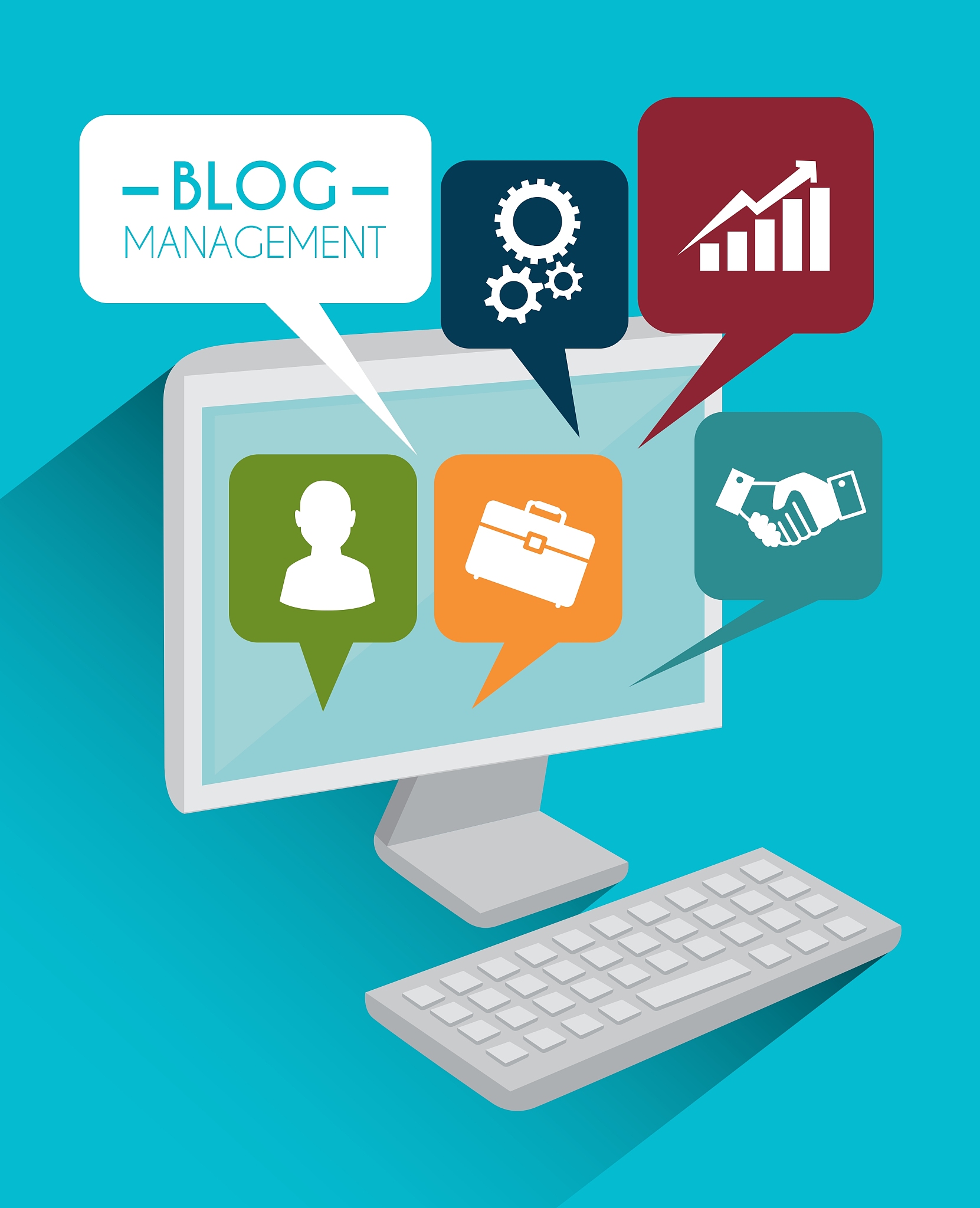 blog and blogger social media design