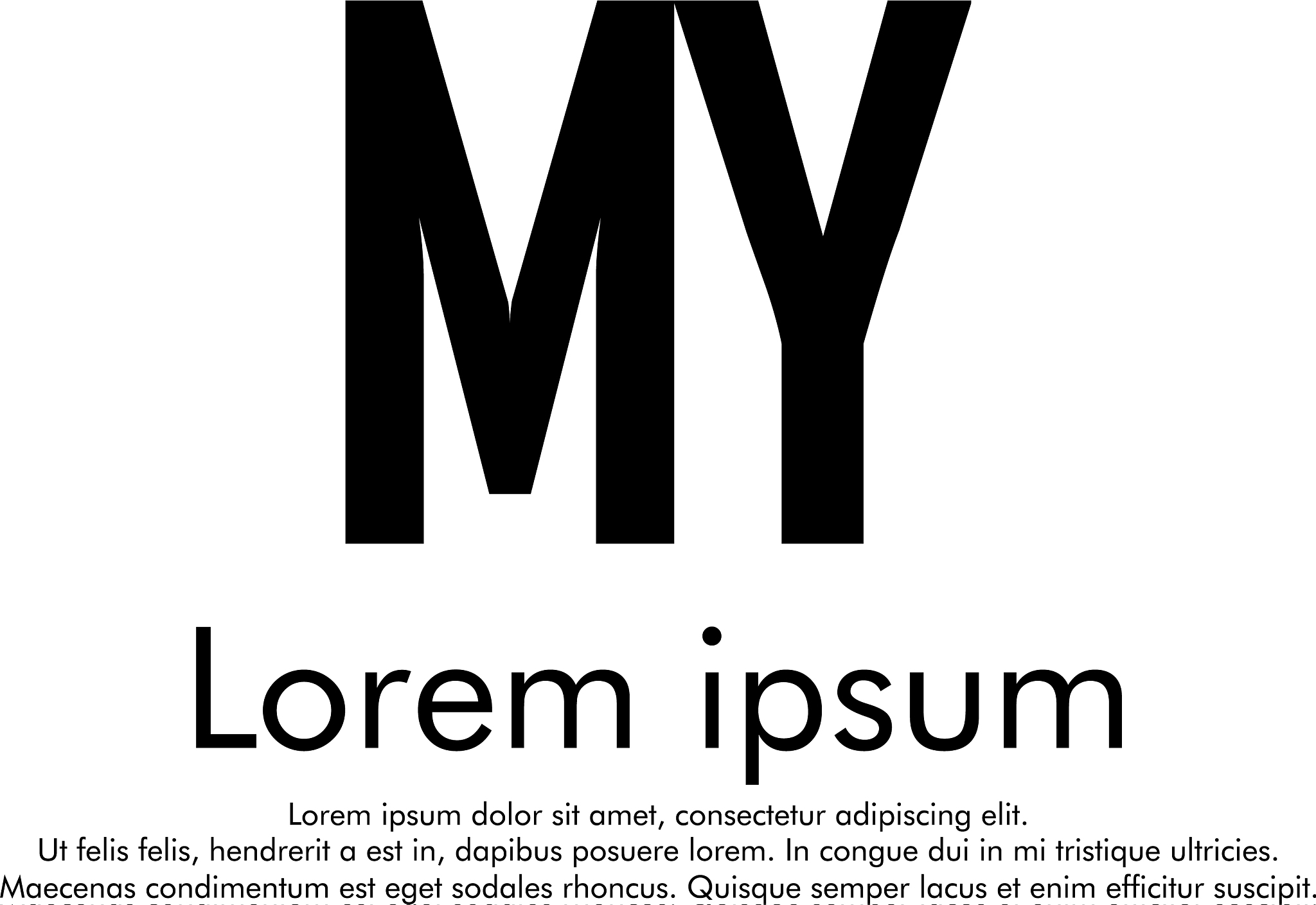 m y my initial abstract logo concept