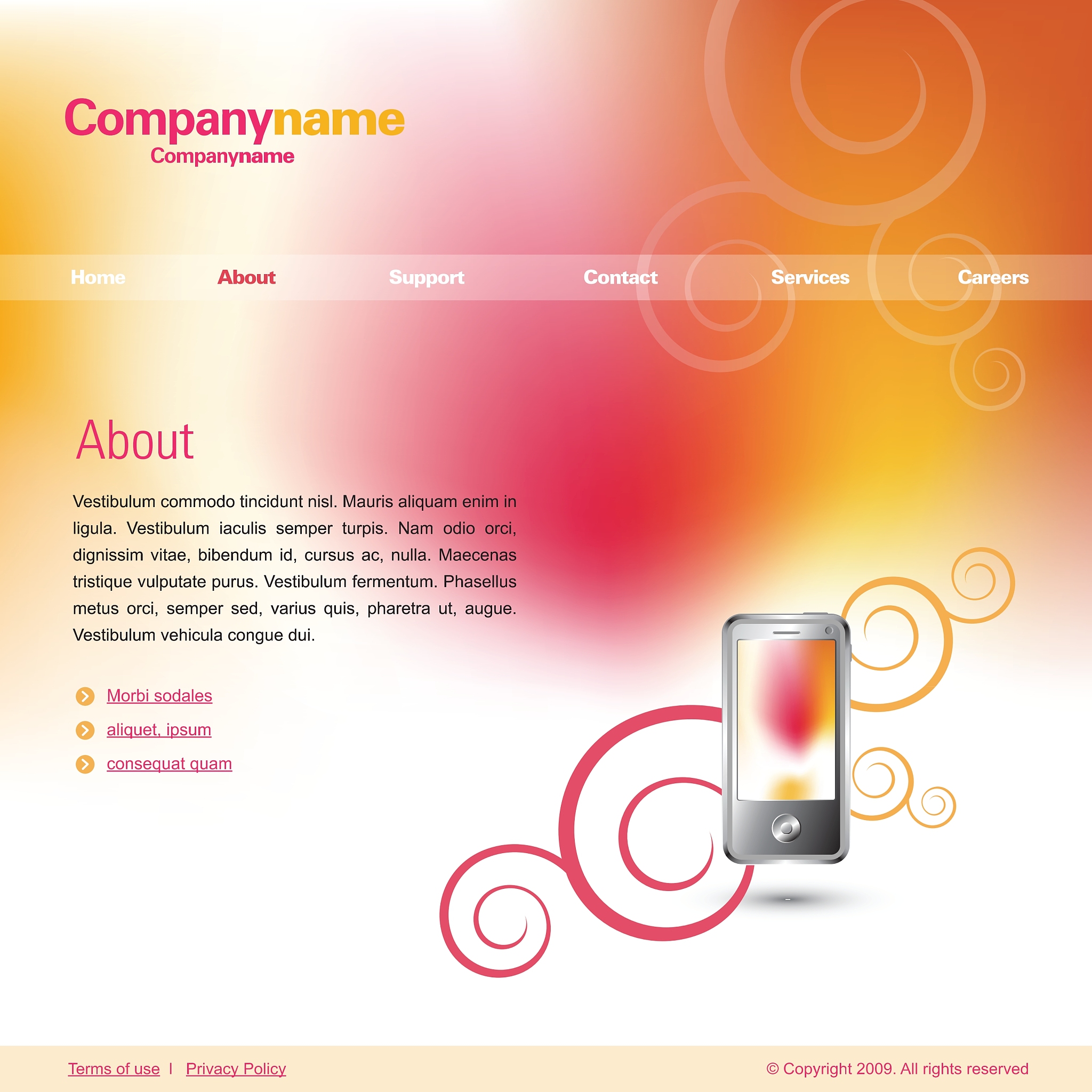 business website