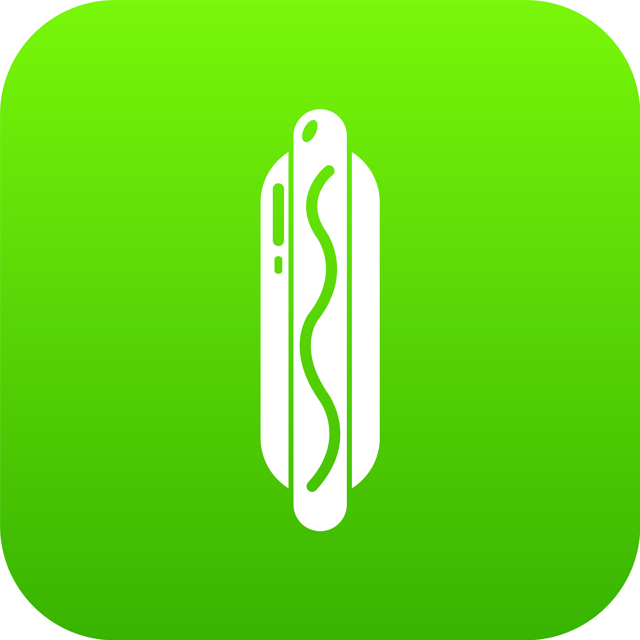 hot dog icon green