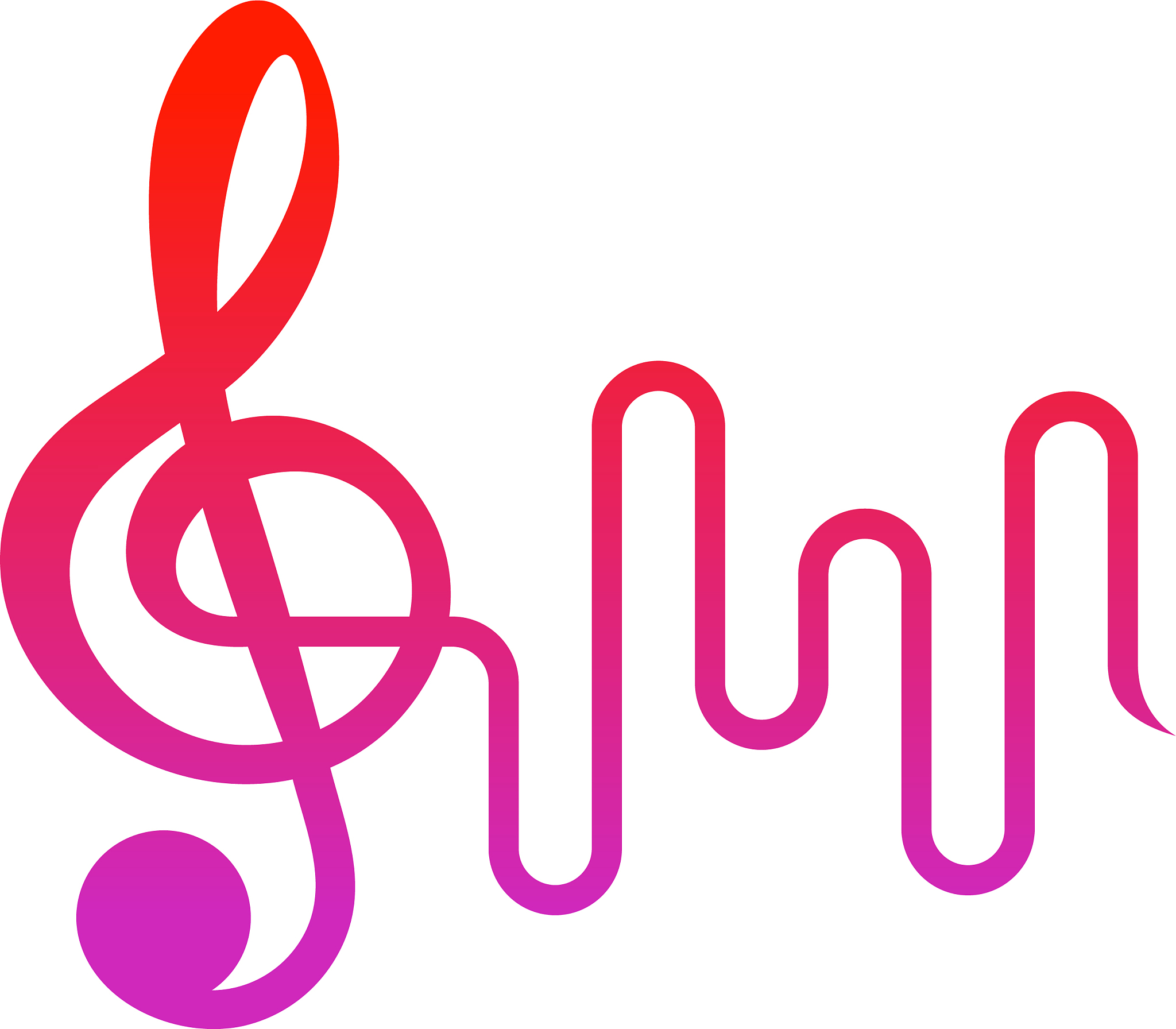 music note logo design concept note play music