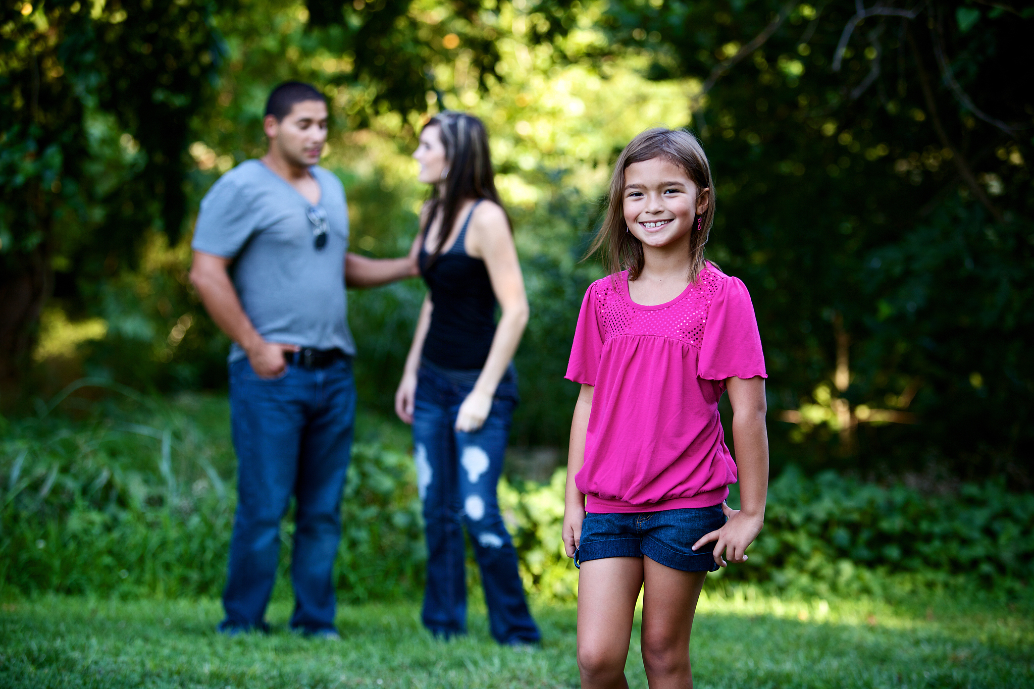 summer family outdoors