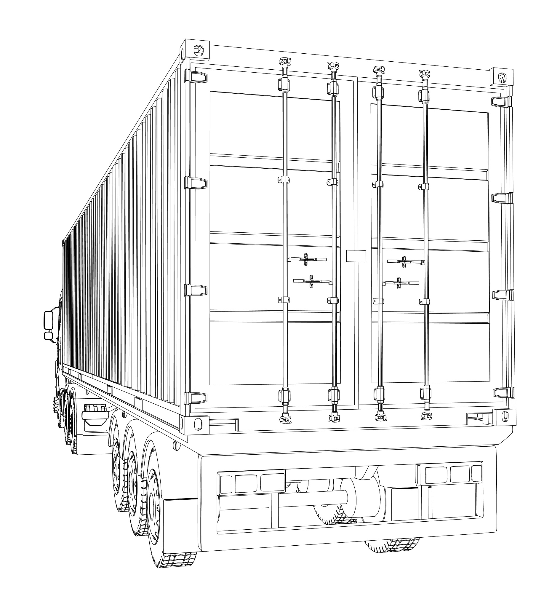 Truck Frame Optimization: Static Analysis and Lightweight Design