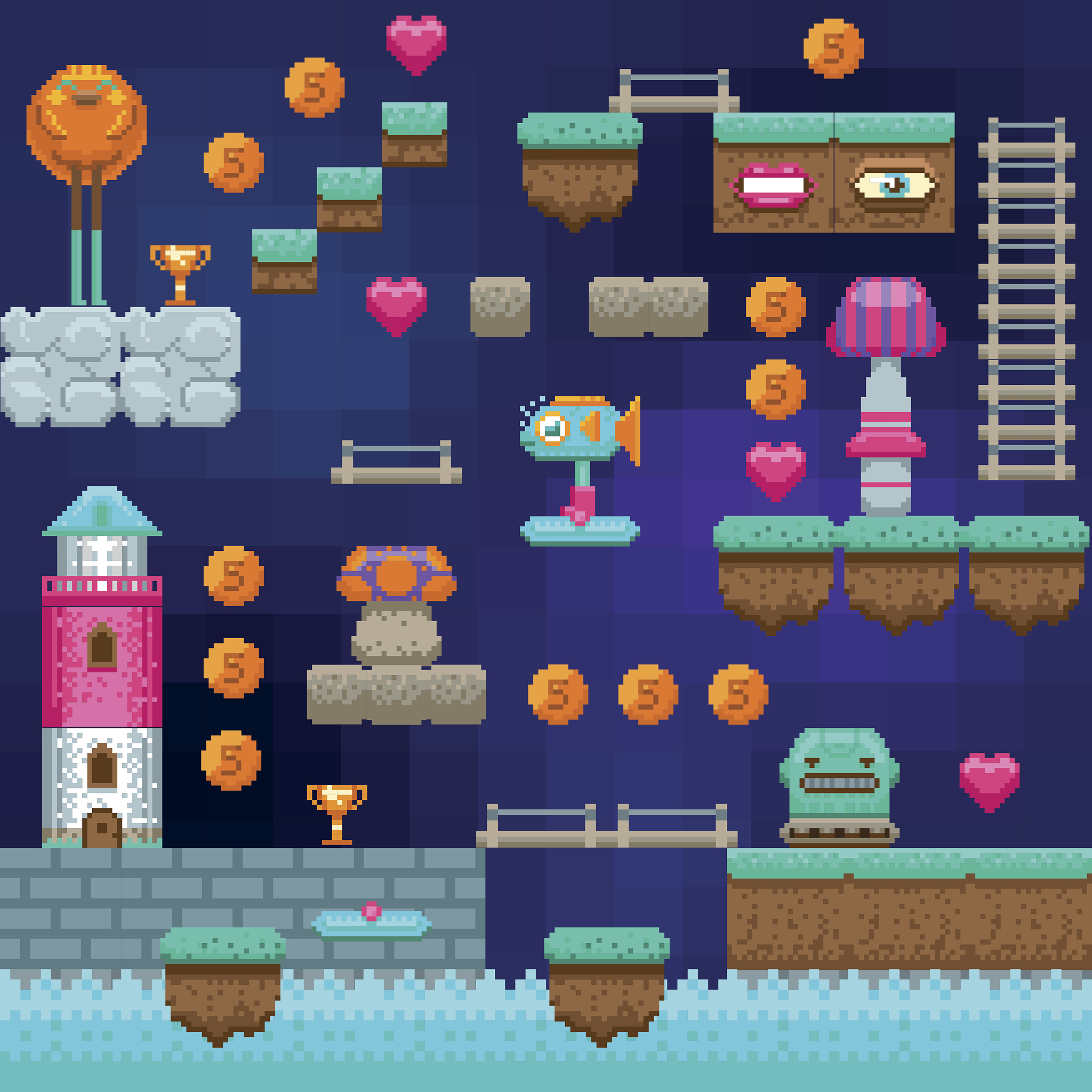 像素类模拟经营游戏场景概念设计的元素融合及其体验感研究