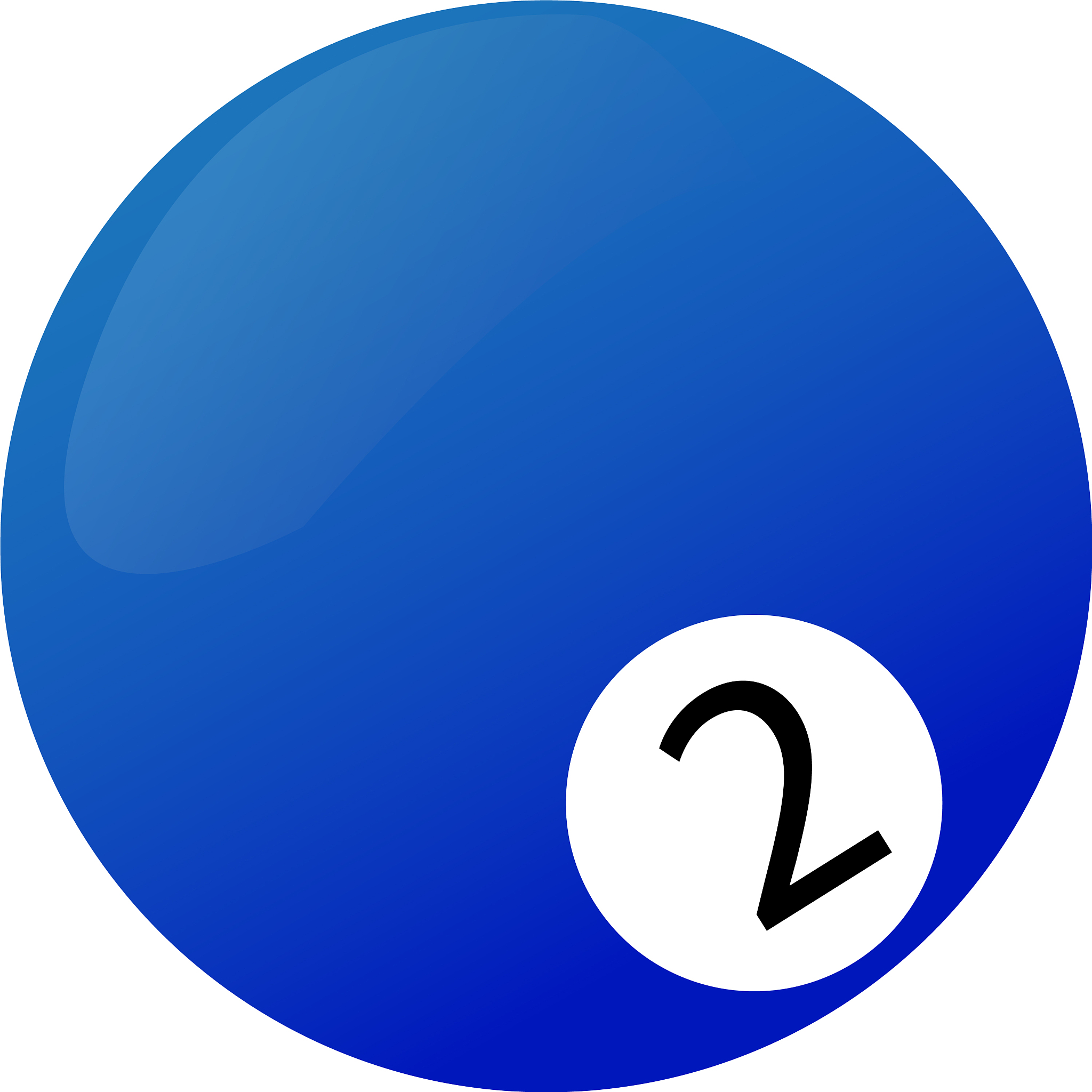 isolated billiard ball icon