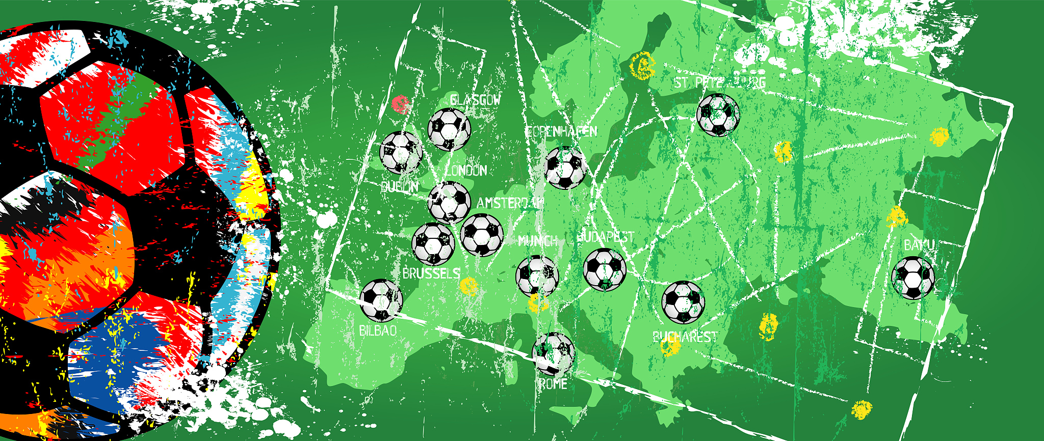 soccer / football design template for the great soccer event in 