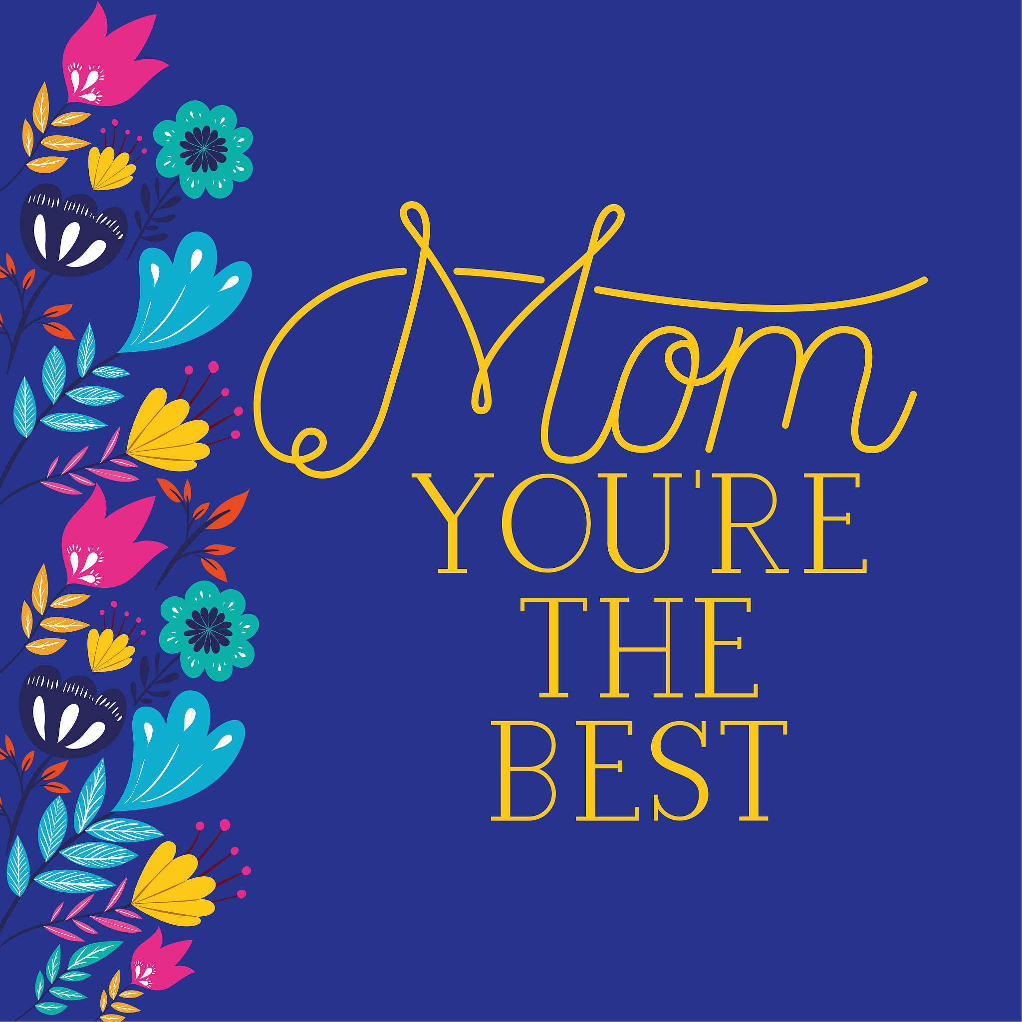 They are blessed to have you as their mom