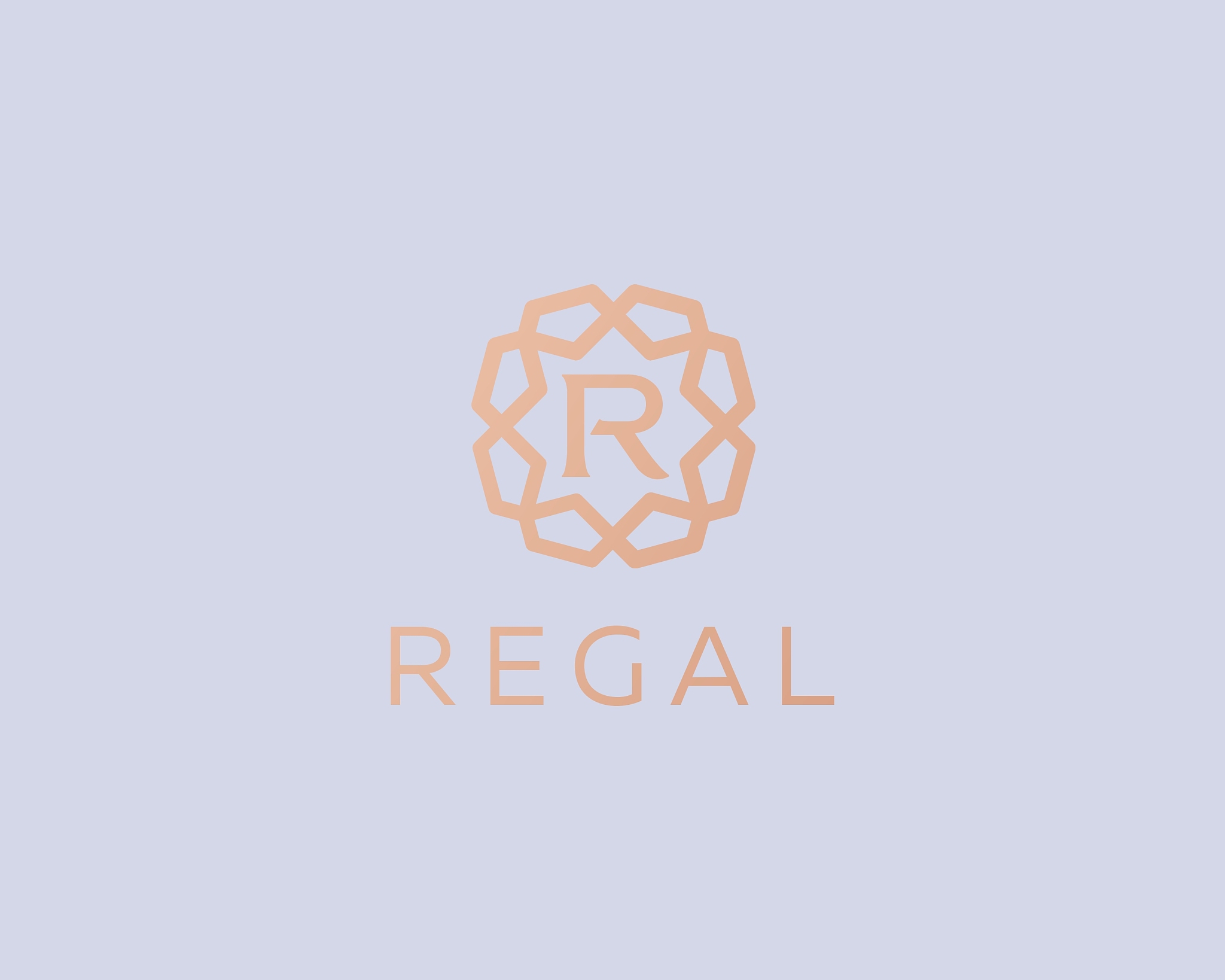 premium letter r logo icon design luxury