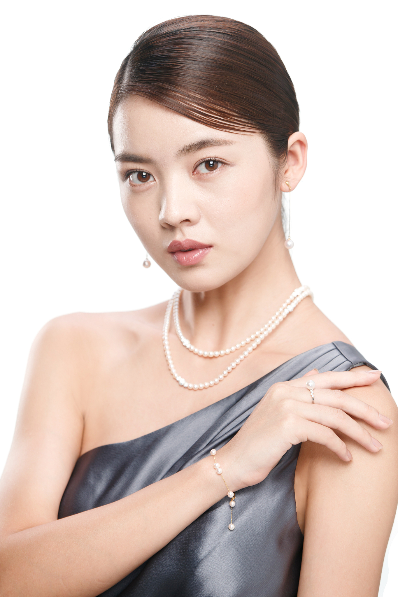 优雅女士肖像