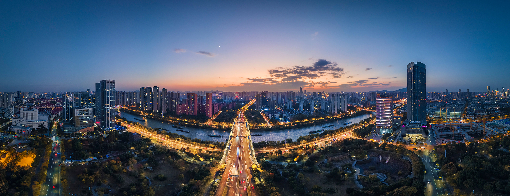 无锡全景图