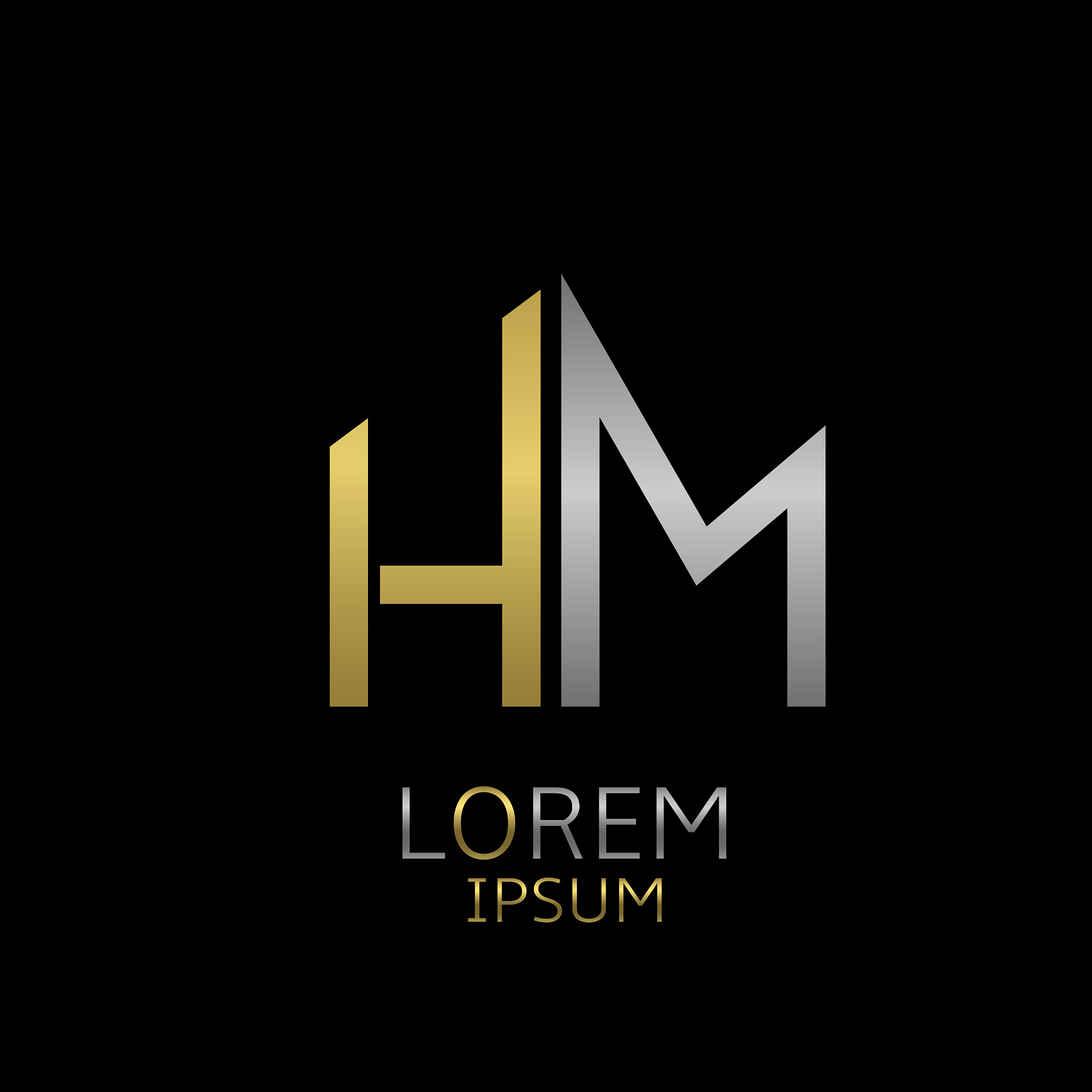 hm letters logo
