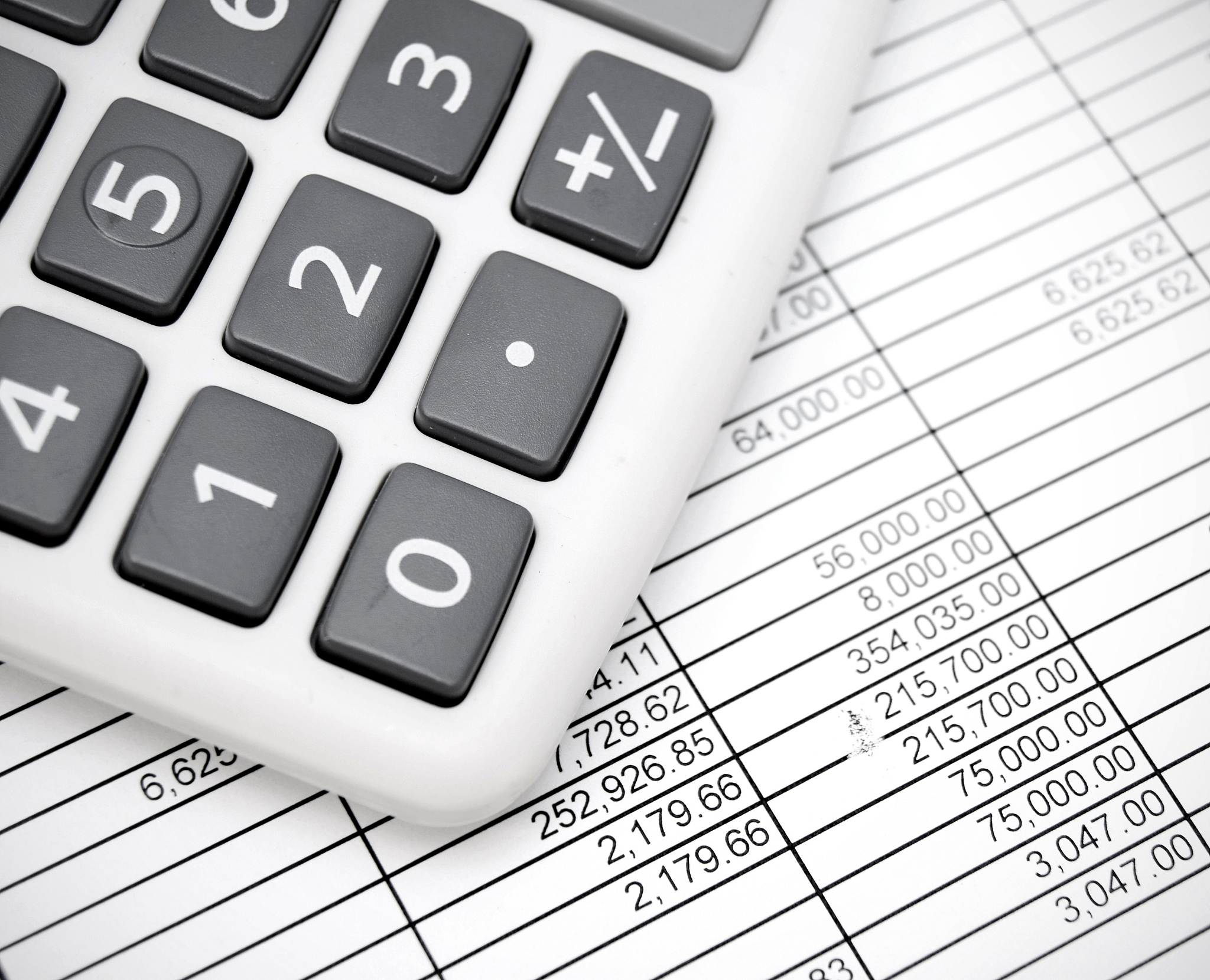 calculator on documents.