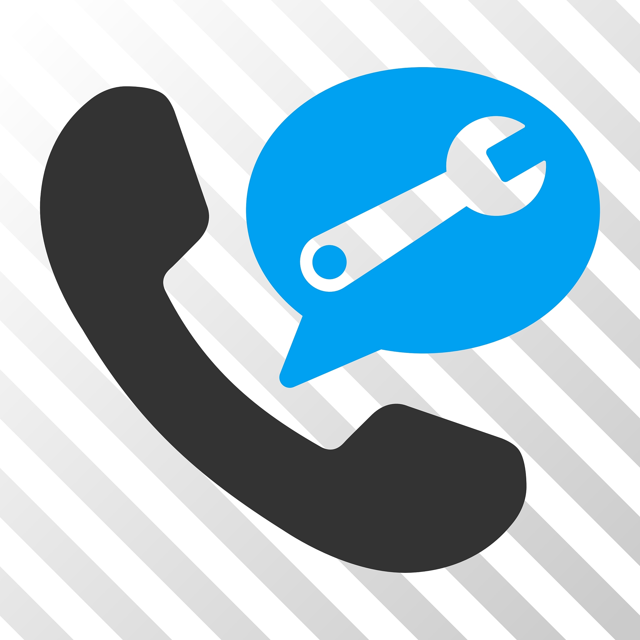 phone service message icon