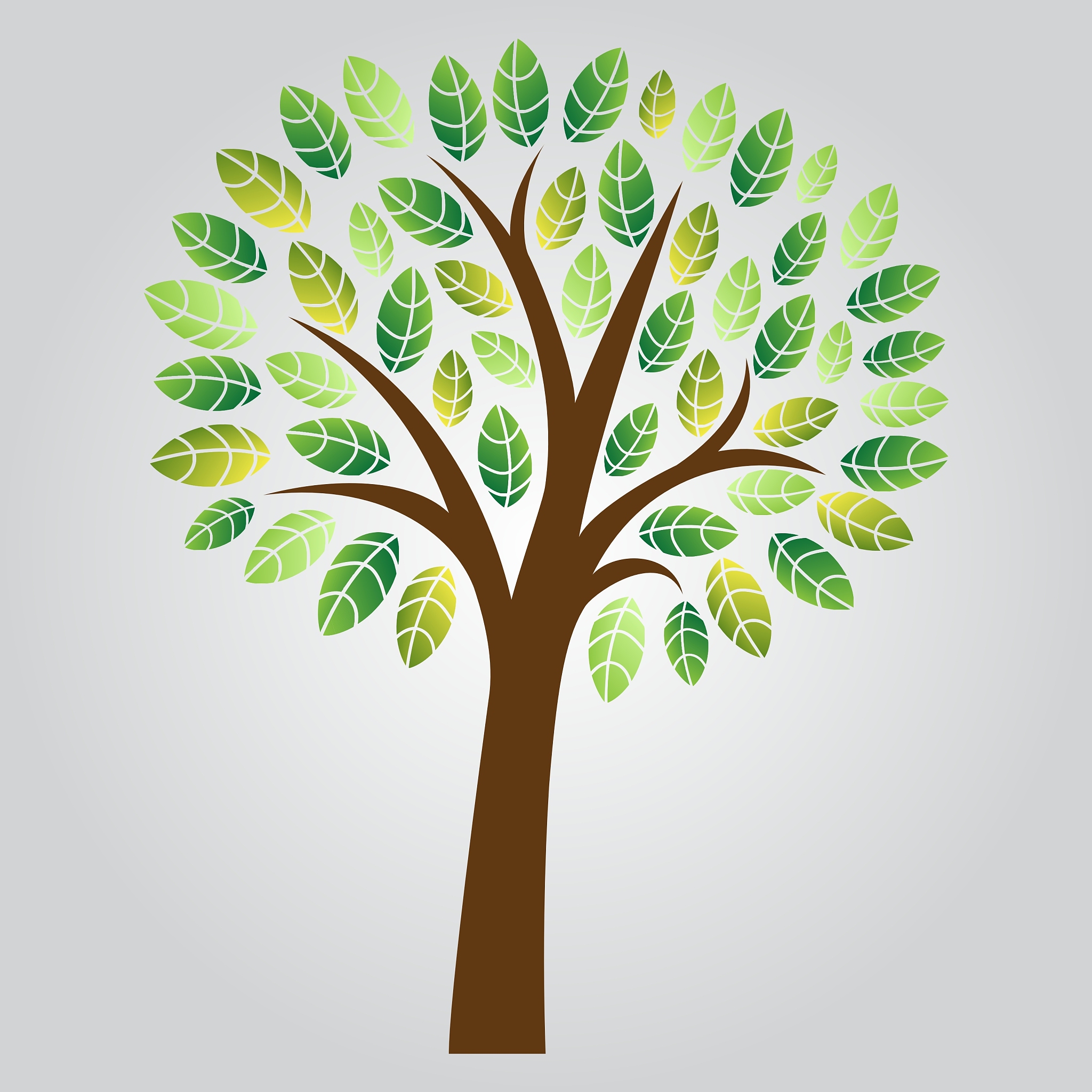 stylized tree