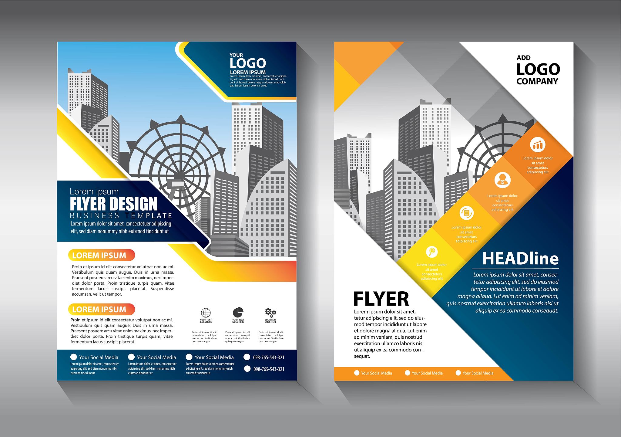 brochure design, cover modern layout, annual report, poster, fly