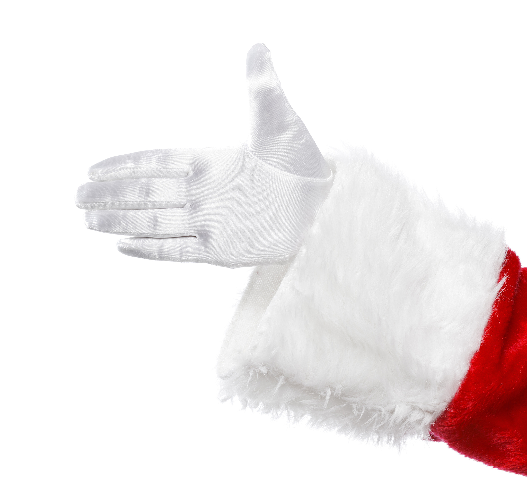santa handshake