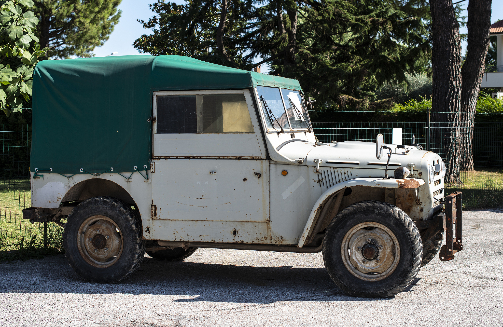 old off road vintage vehicle