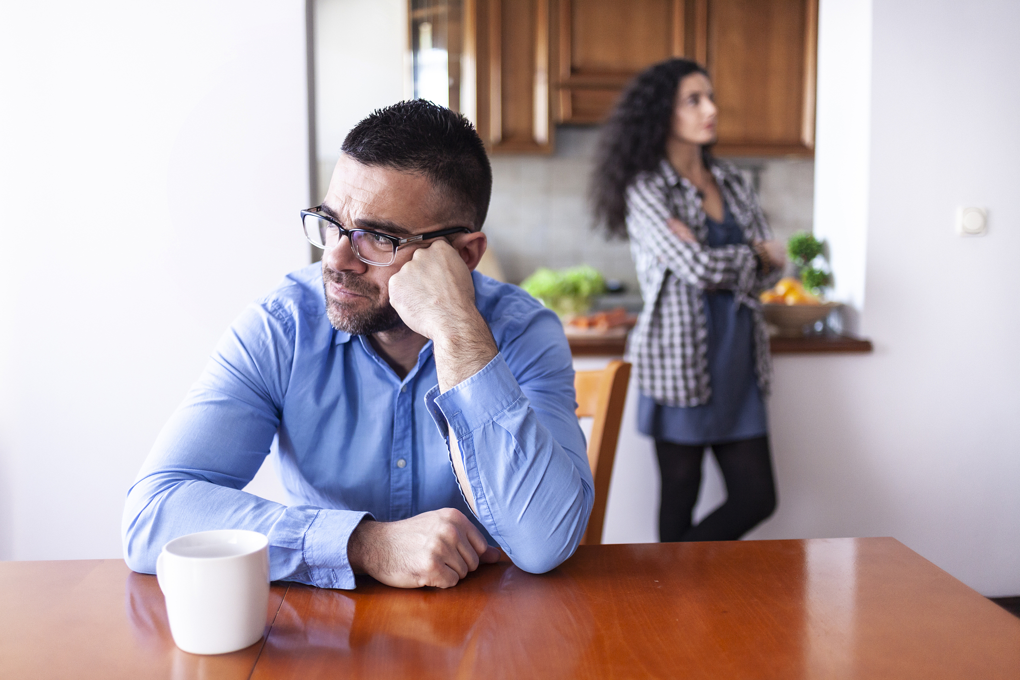 couple with relationship problems